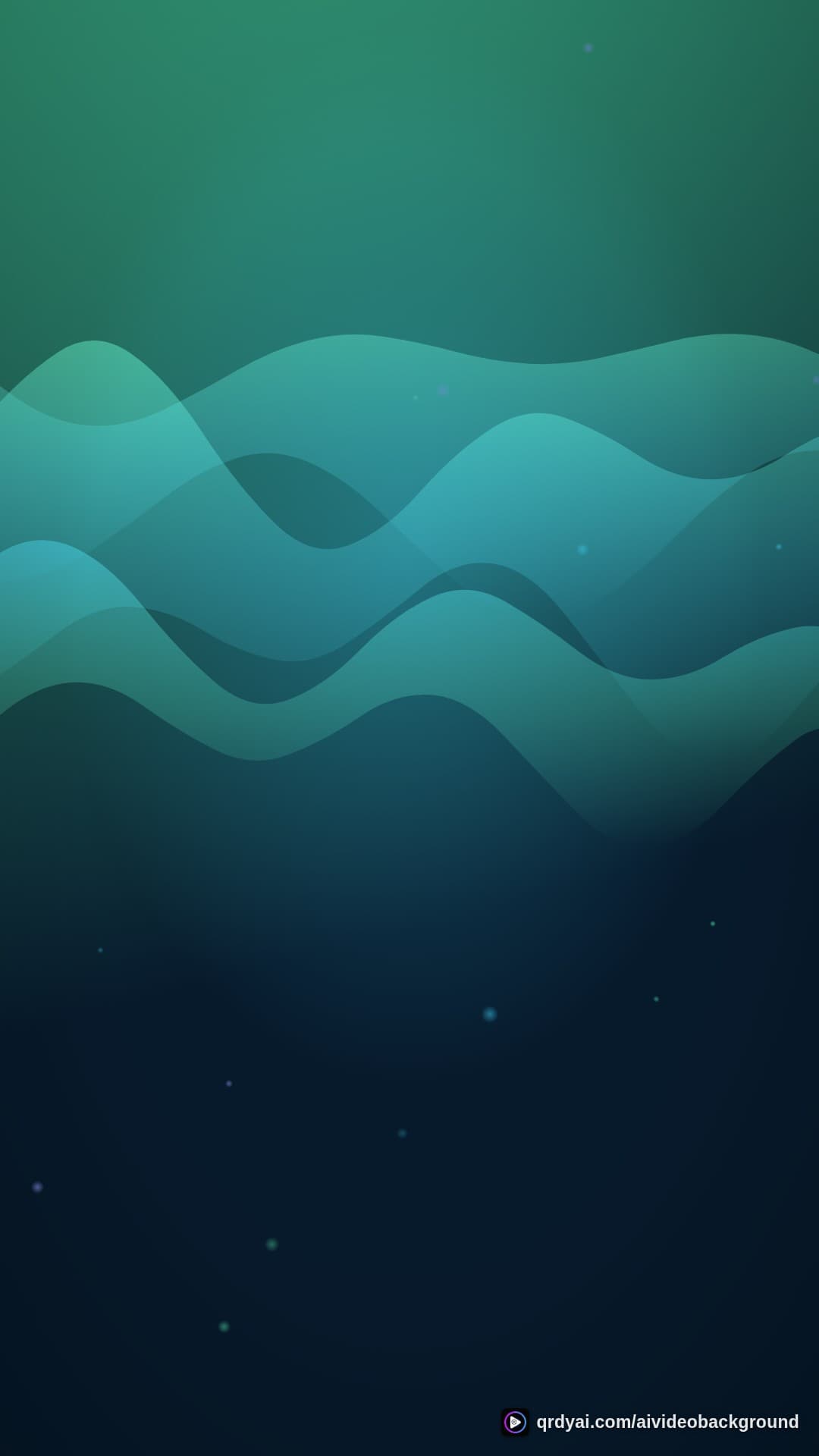 aurora breath portrait loop video background preview