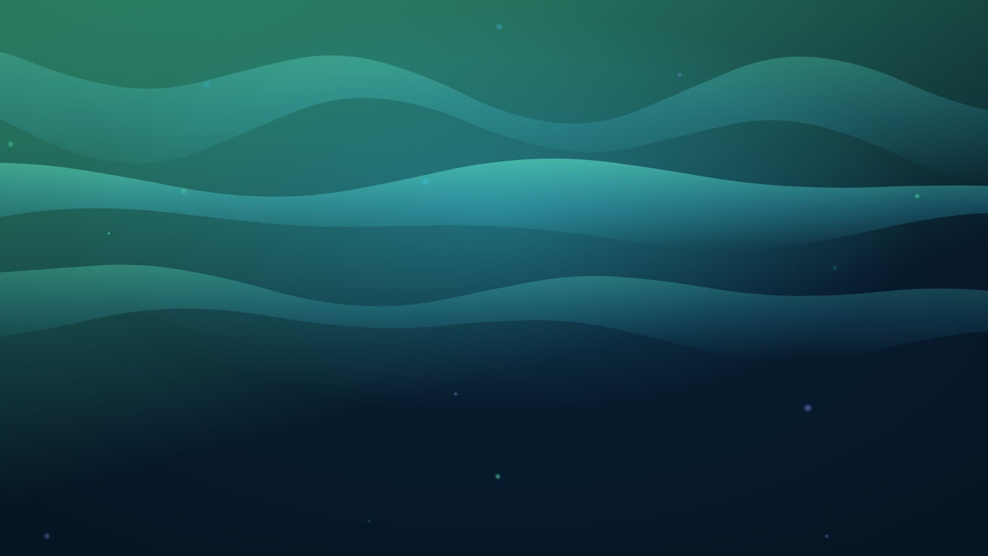 aurora breath landscape loop video background preview