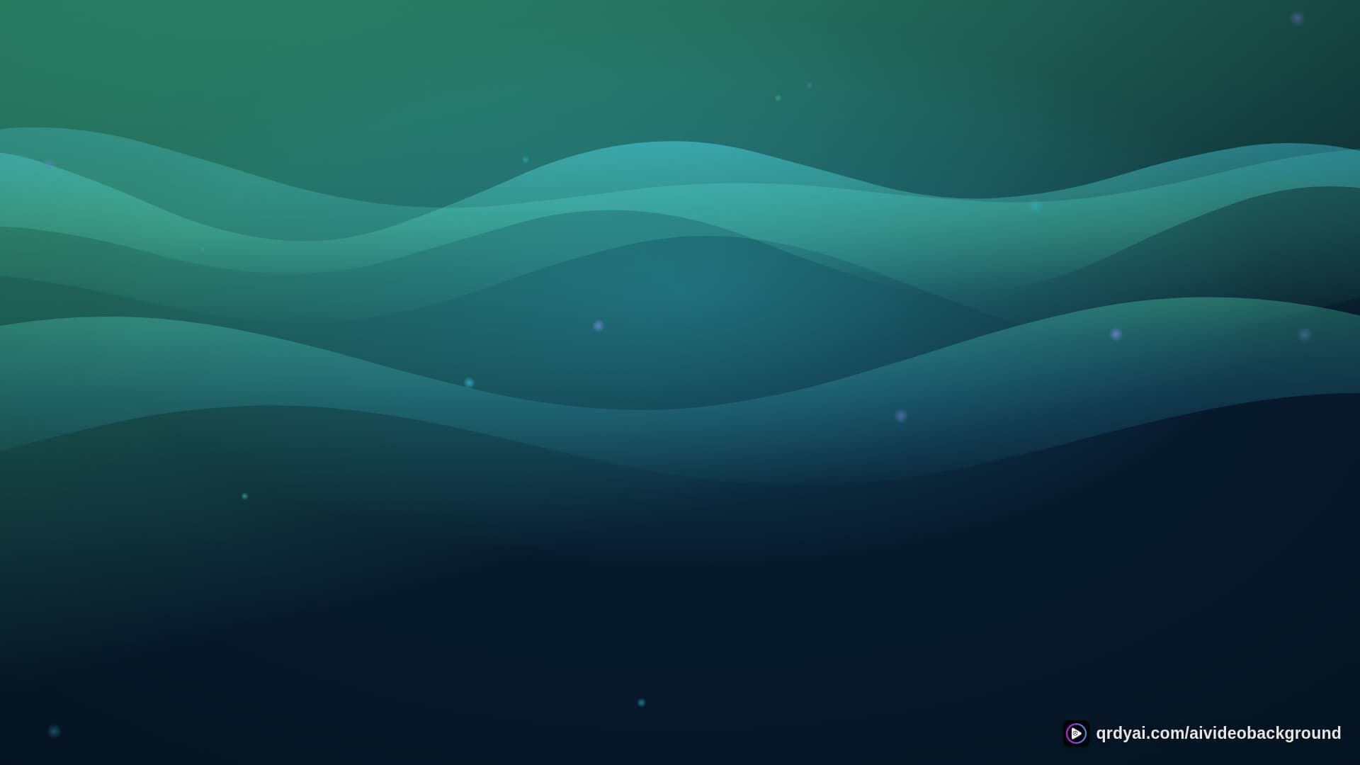 aurora breath landscape loop video background preview