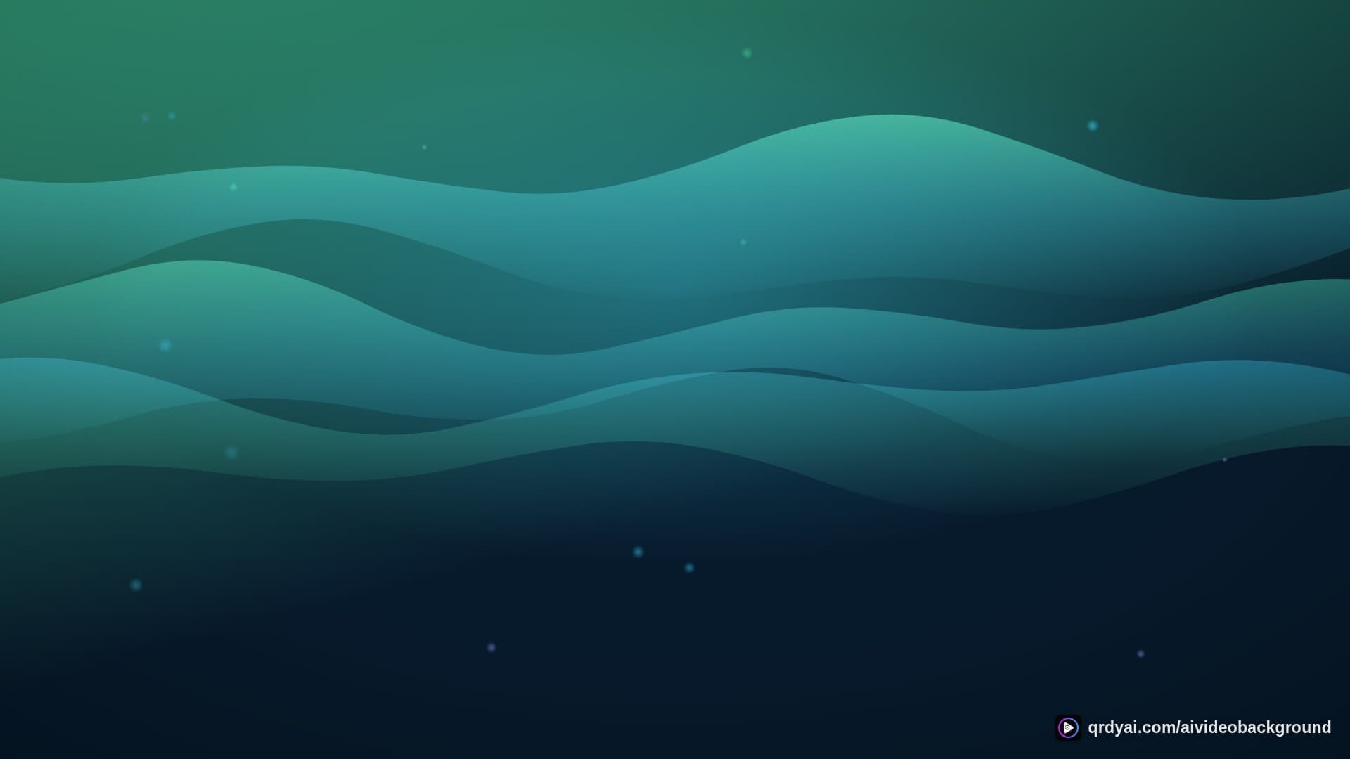 aurora breath landscape loop video background preview