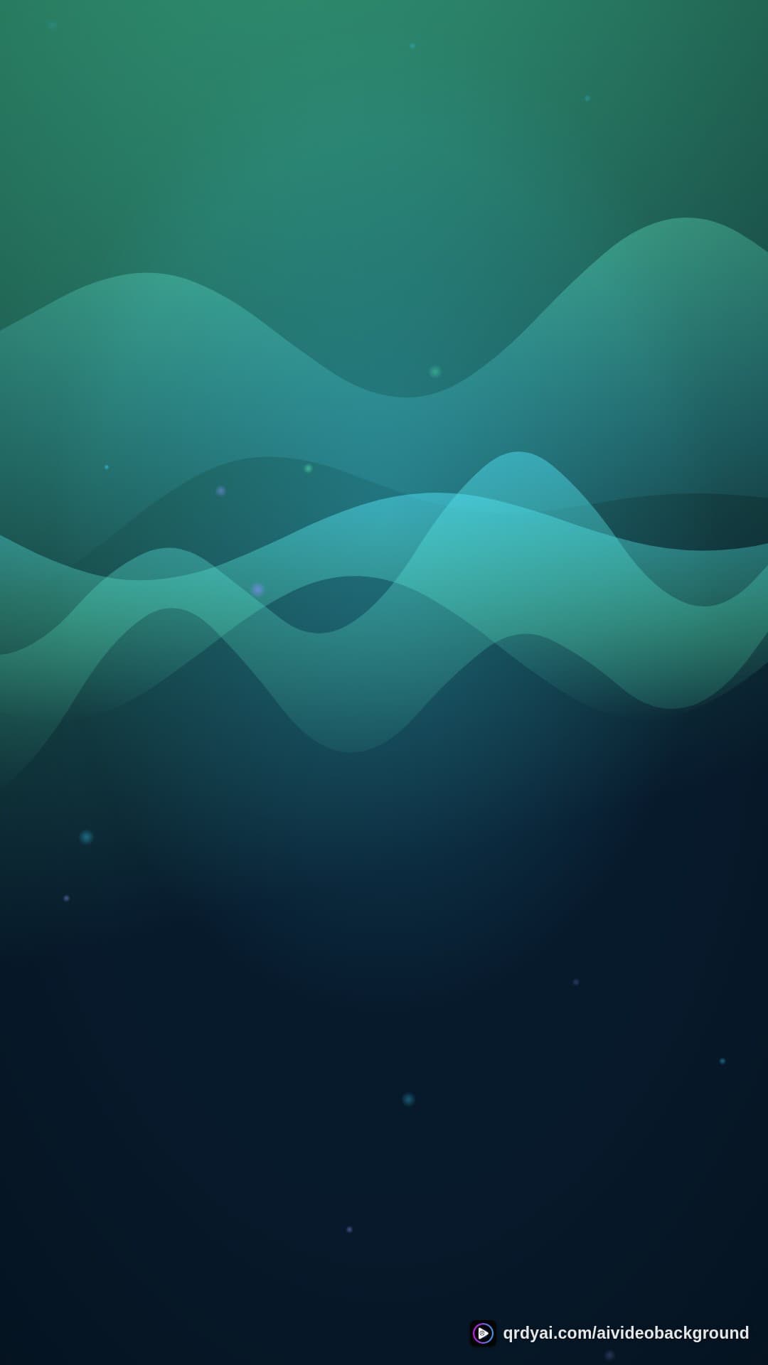 aurora breath portrait loop video background preview