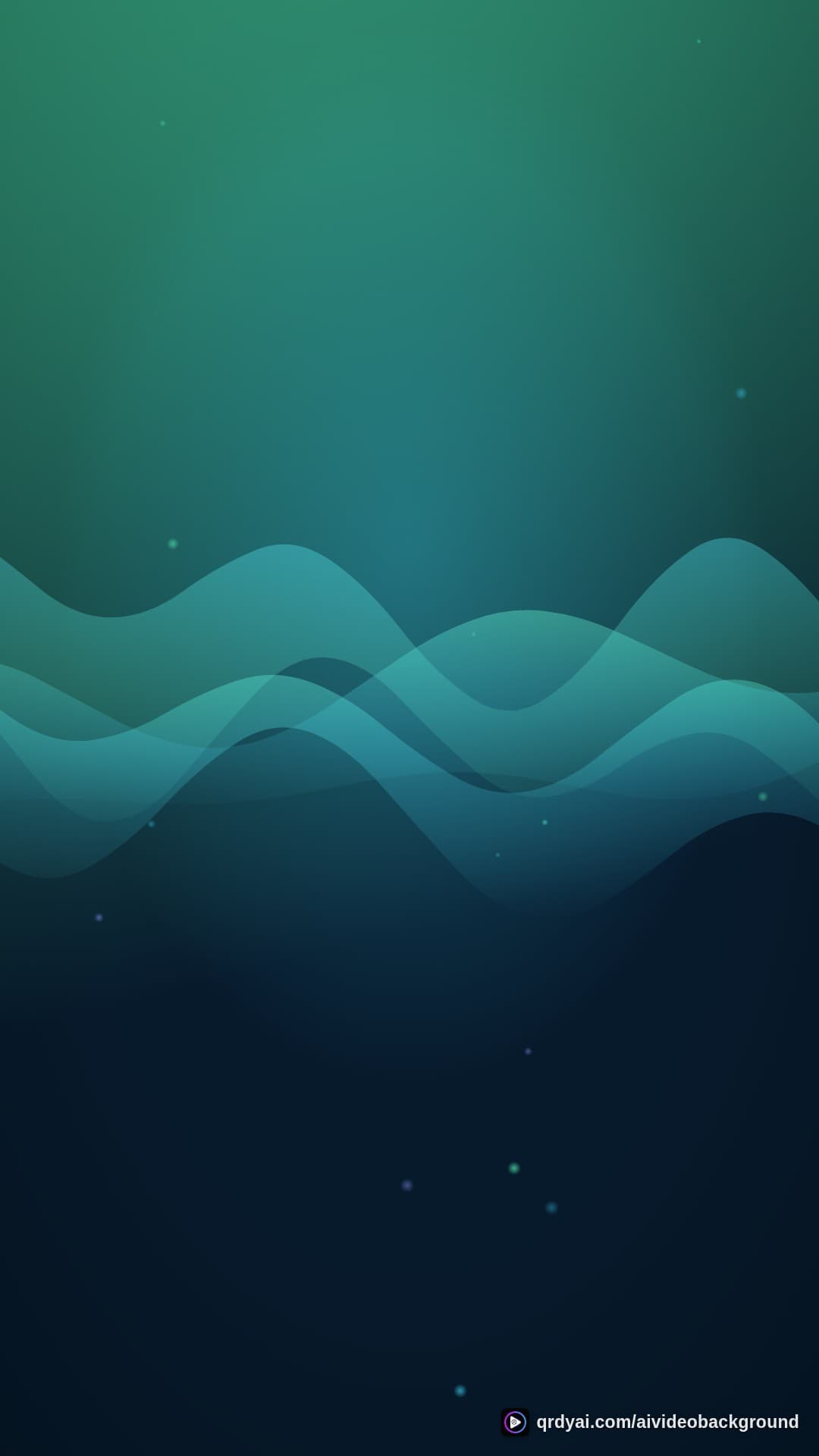 aurora breath portrait loop video background preview
