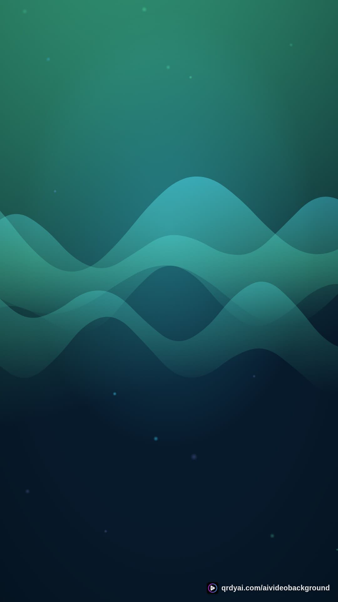 aurora breath portrait loop video background preview