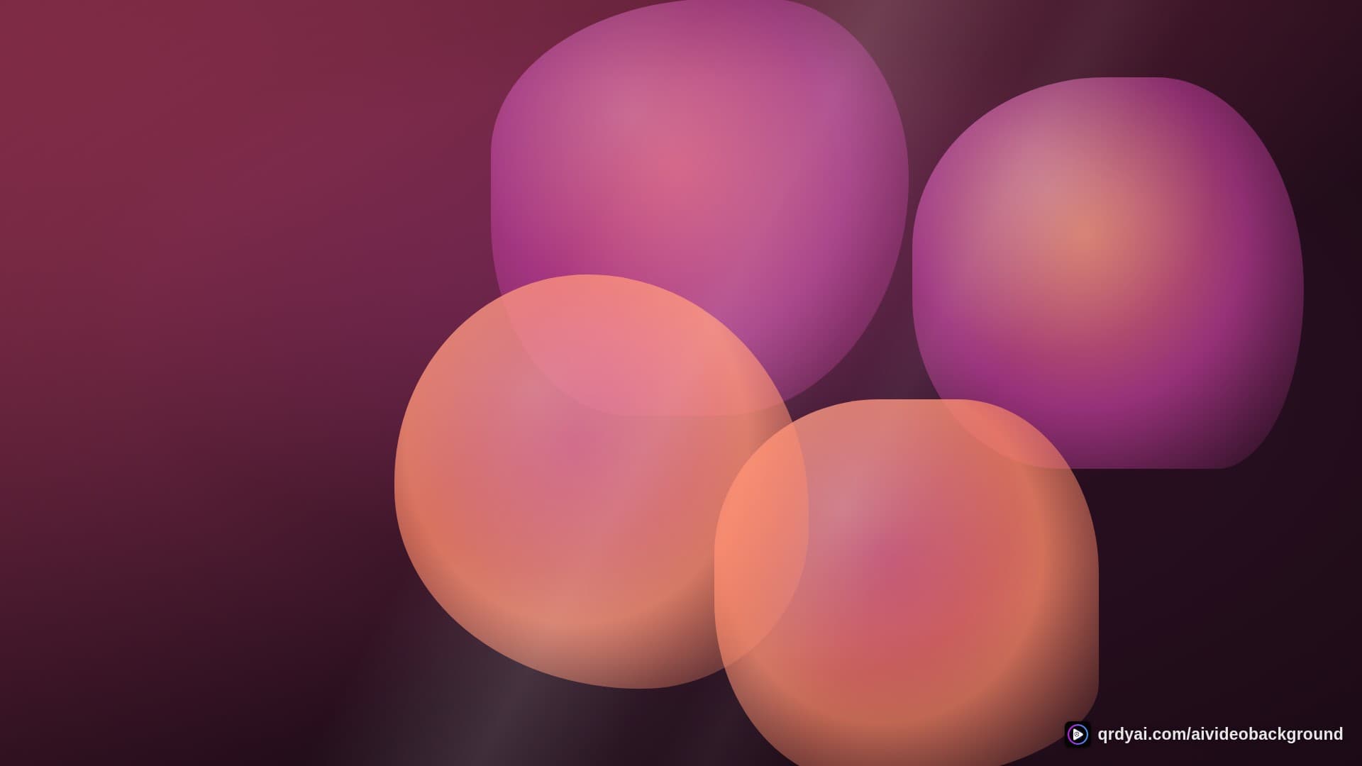 liquid melt landscape loop video background preview