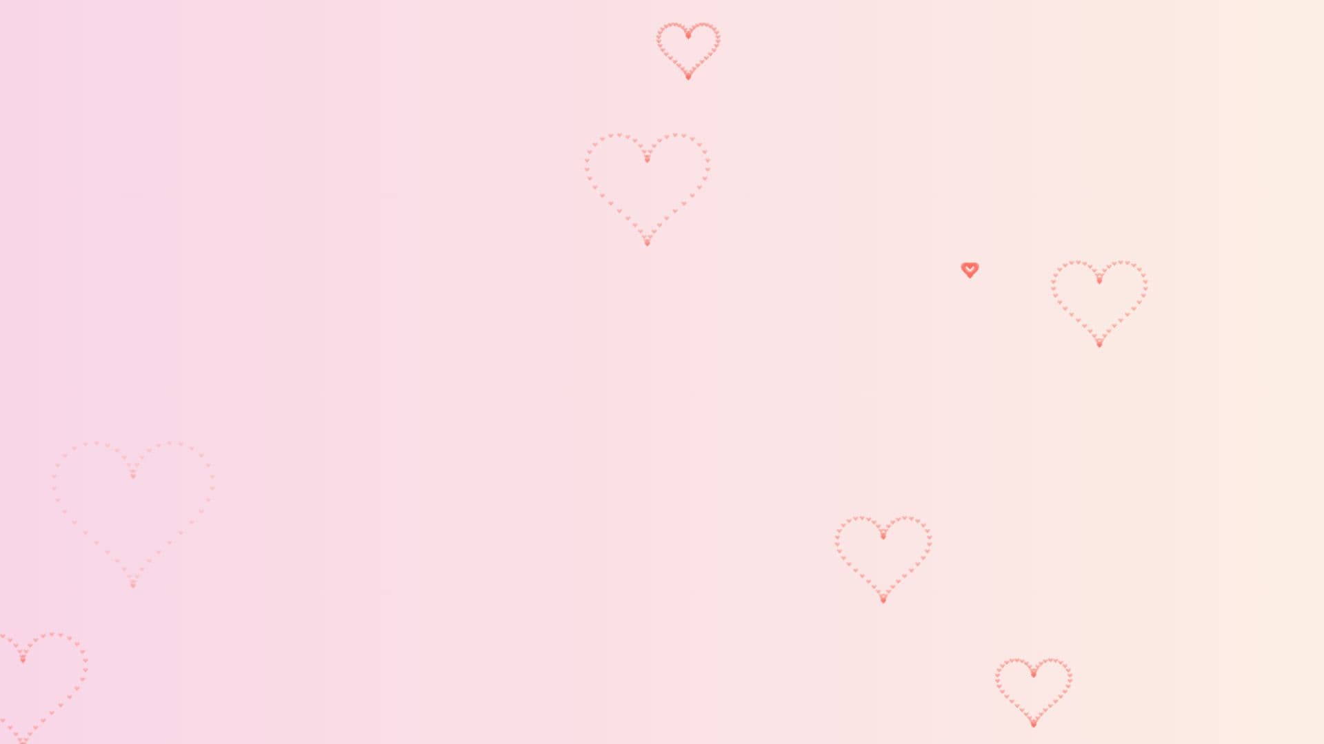 Heart Burst landscape loop video background preview