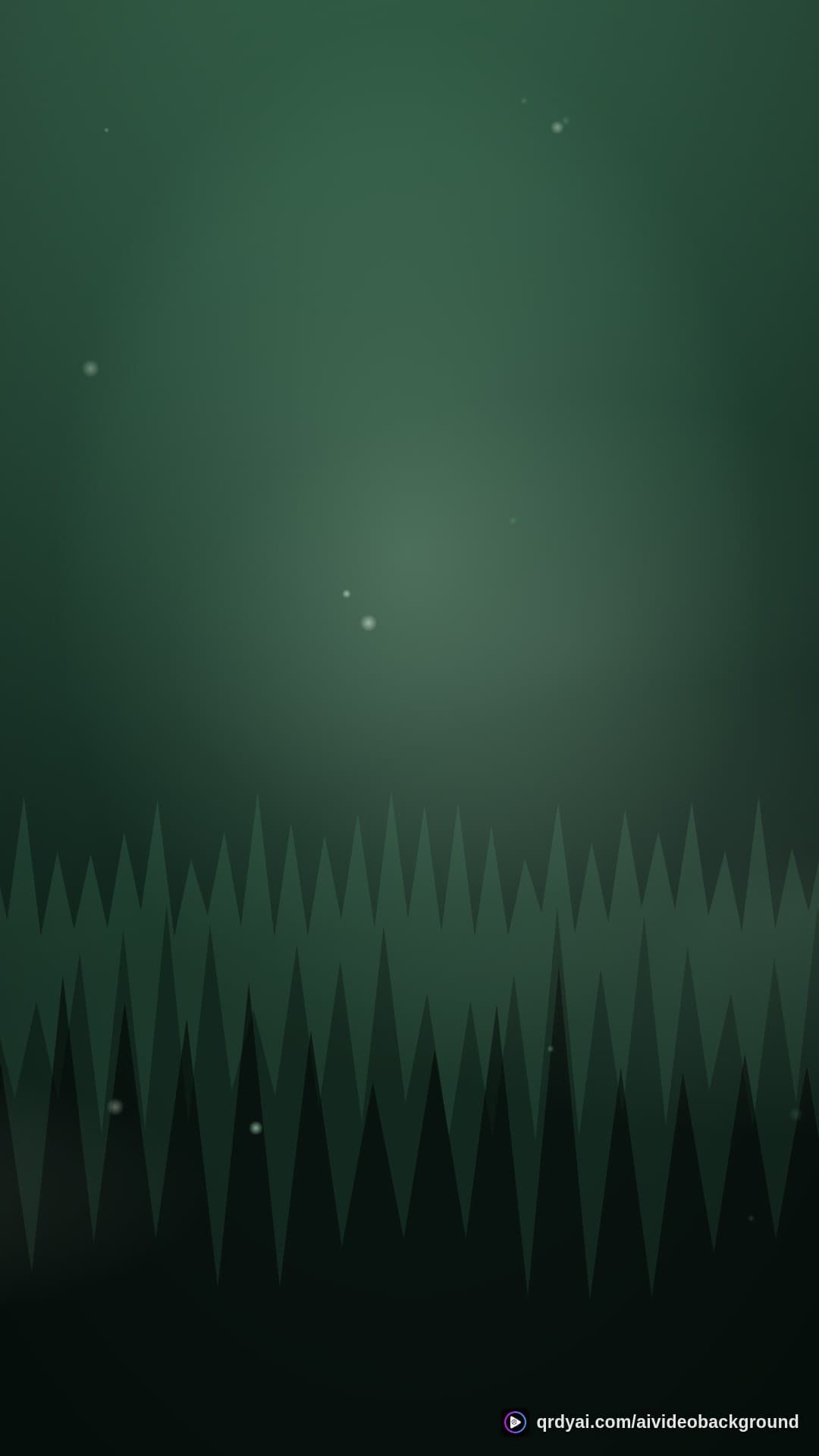 forest mist portrait loop video background preview