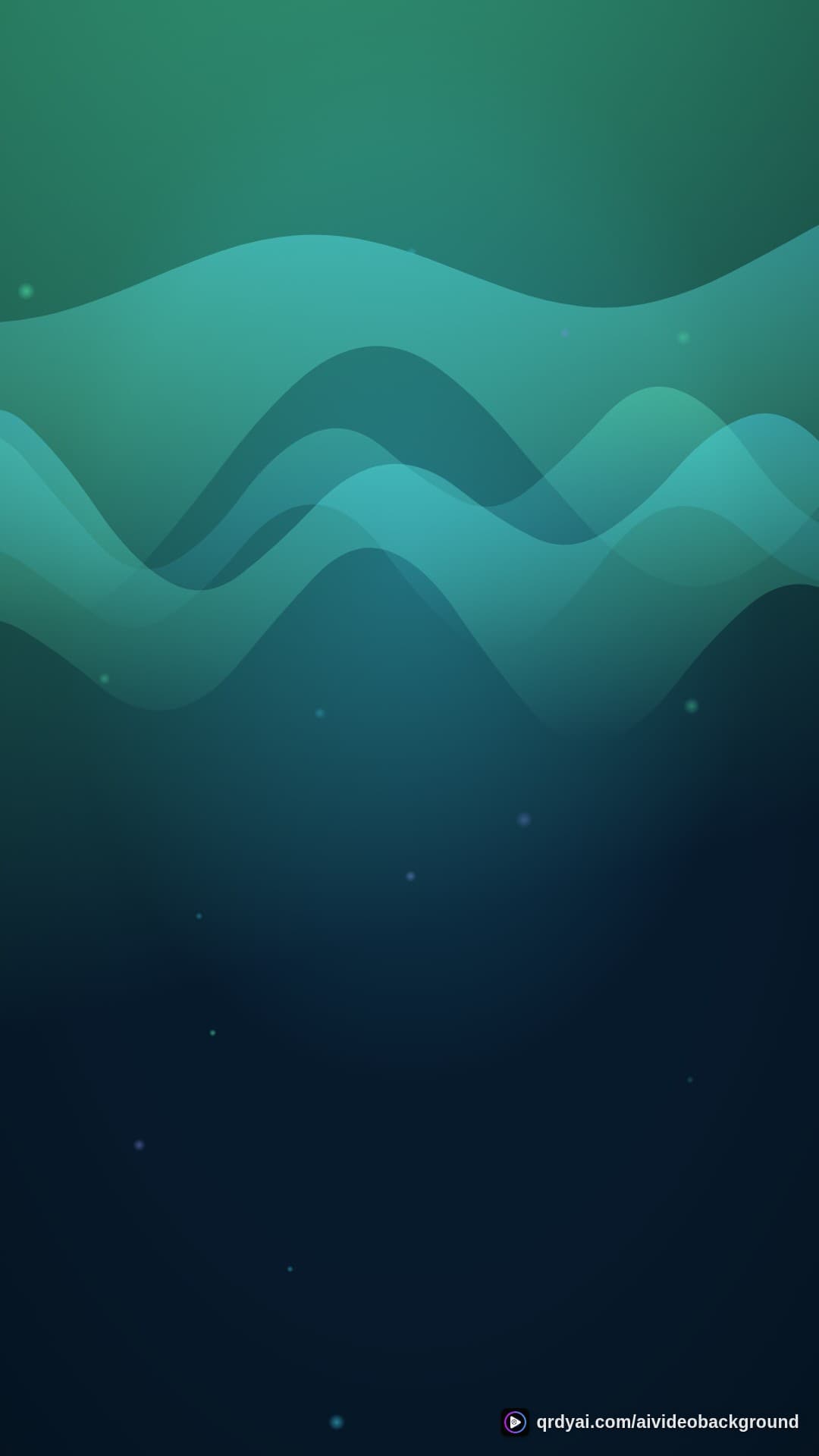 aurora breath portrait loop video background preview