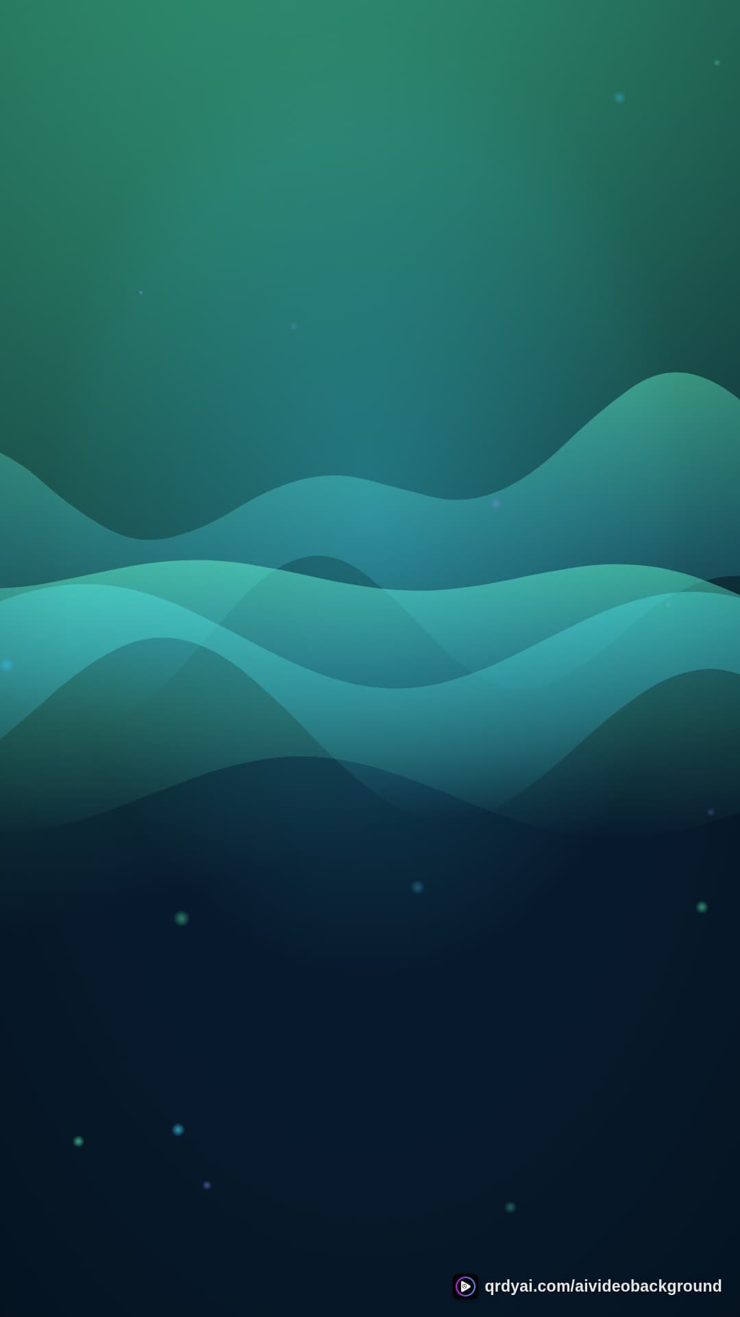 aurora breath portrait loop video background preview