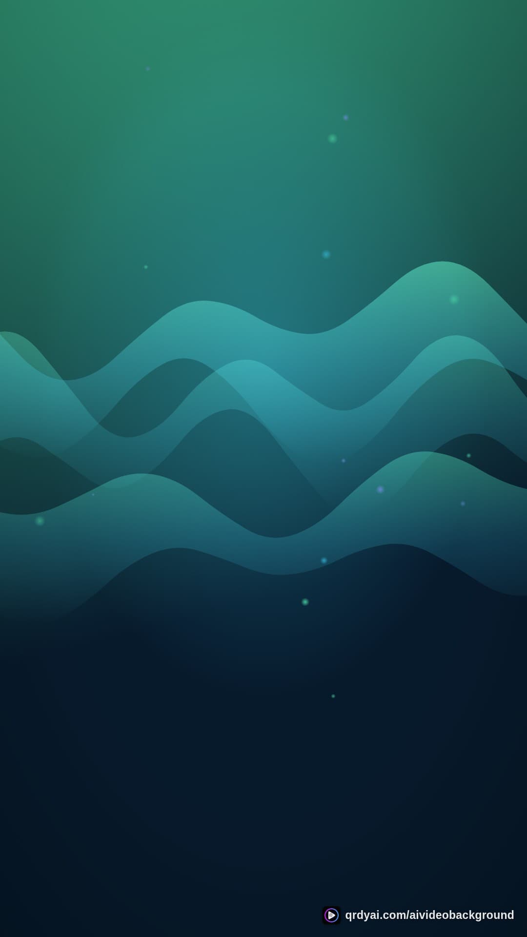 aurora breath portrait loop video background preview