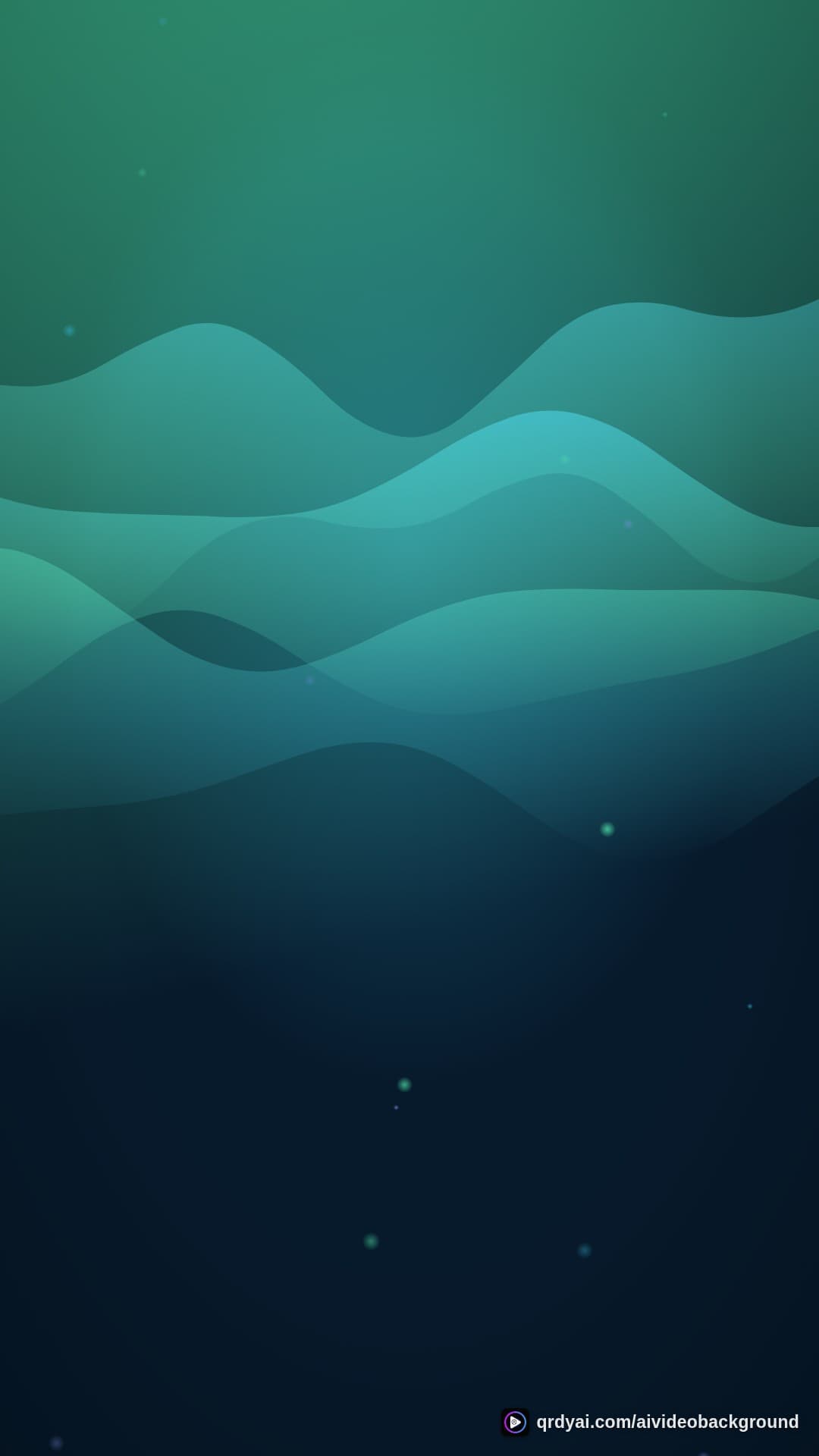 aurora breath portrait loop video background preview