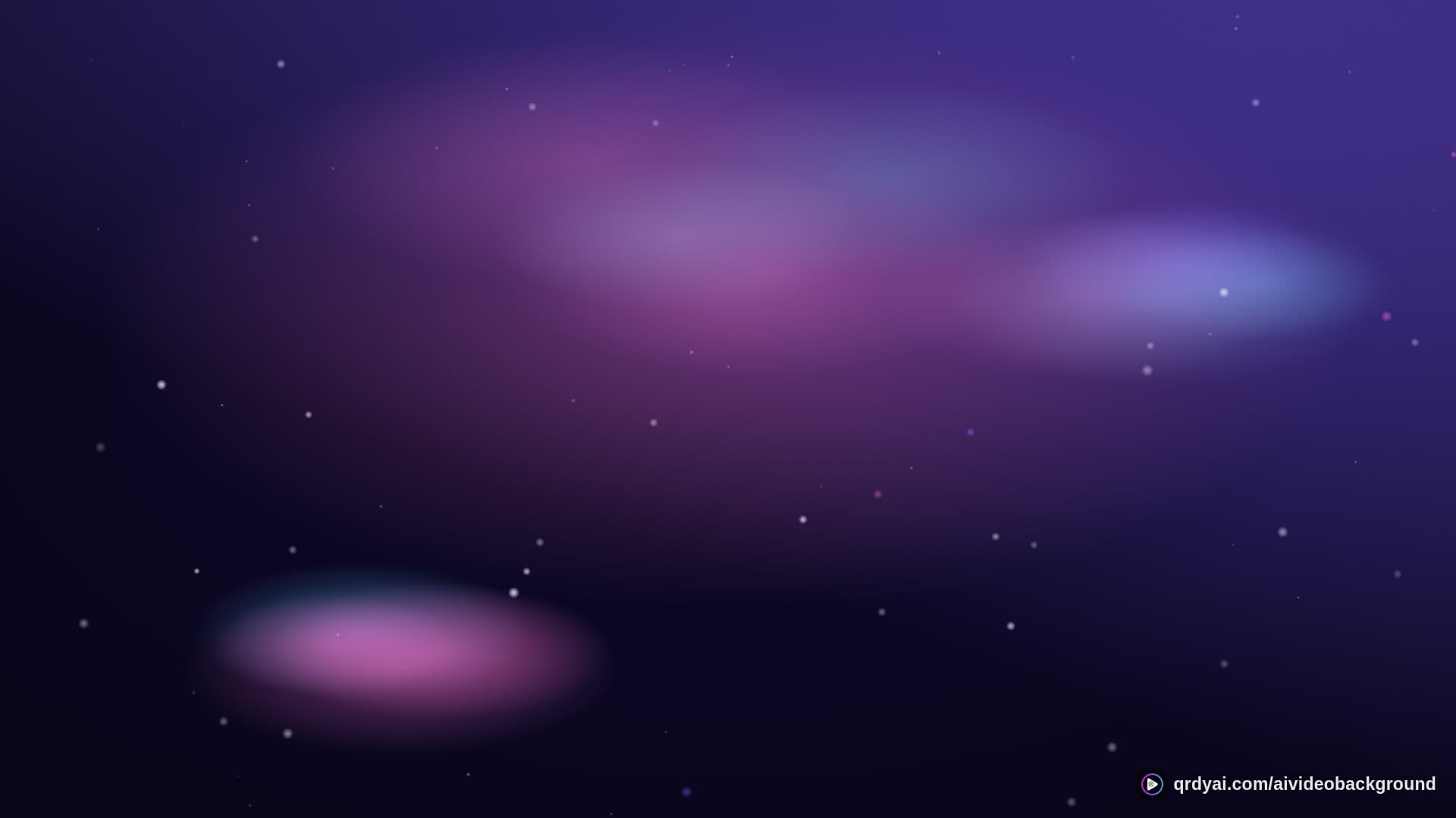 cosmos drift landscape loop video background preview