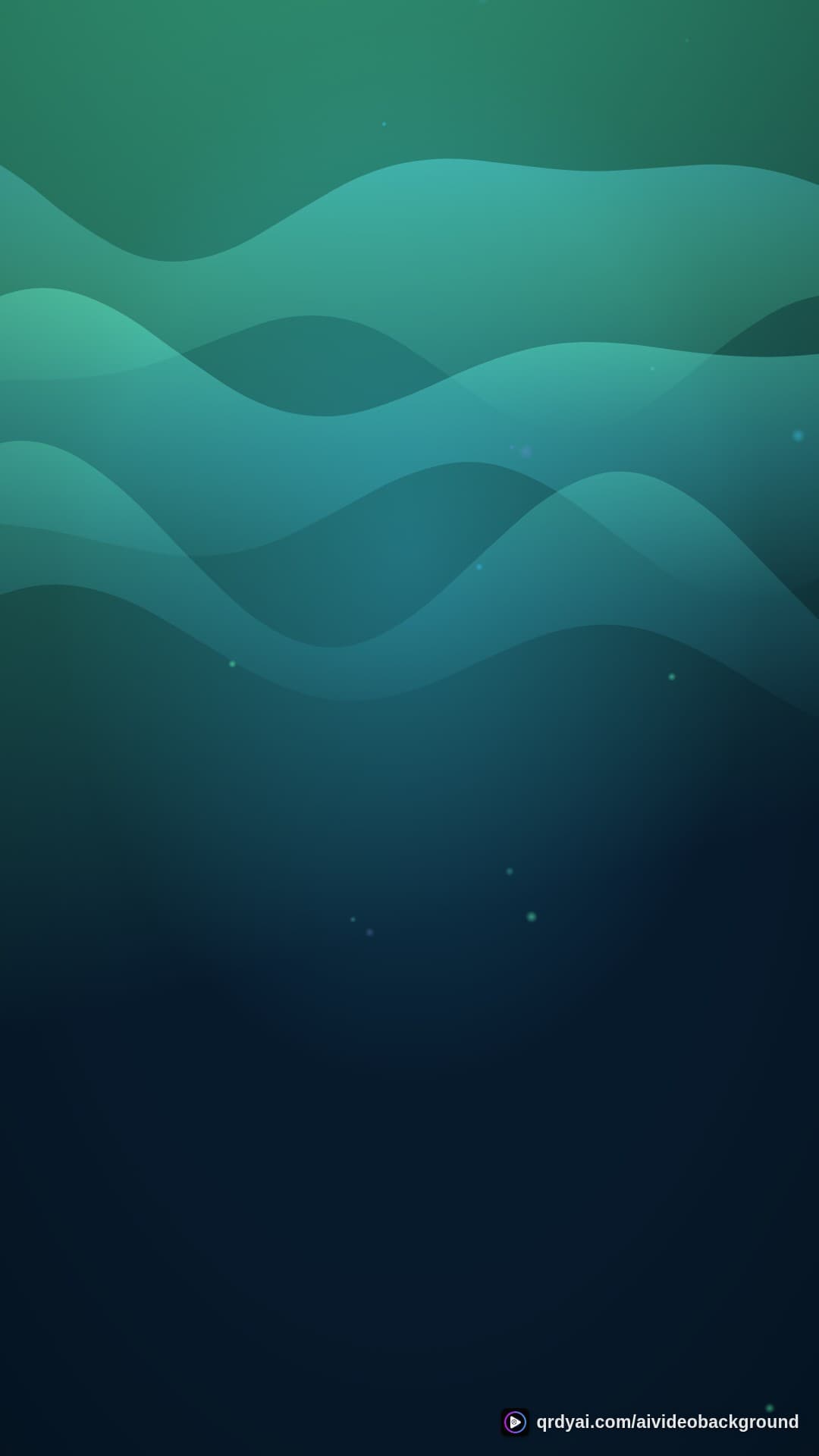 aurora breath portrait loop video background preview