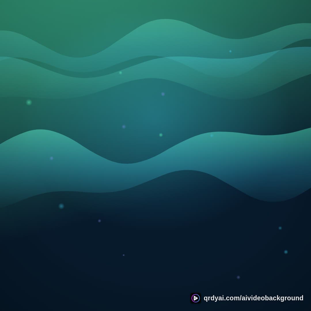 aurora breath square loop video background preview