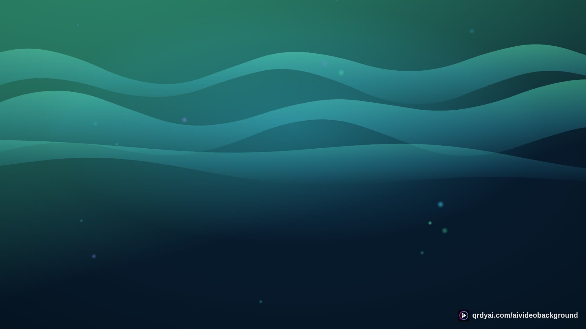 aurora breath landscape loop video background preview