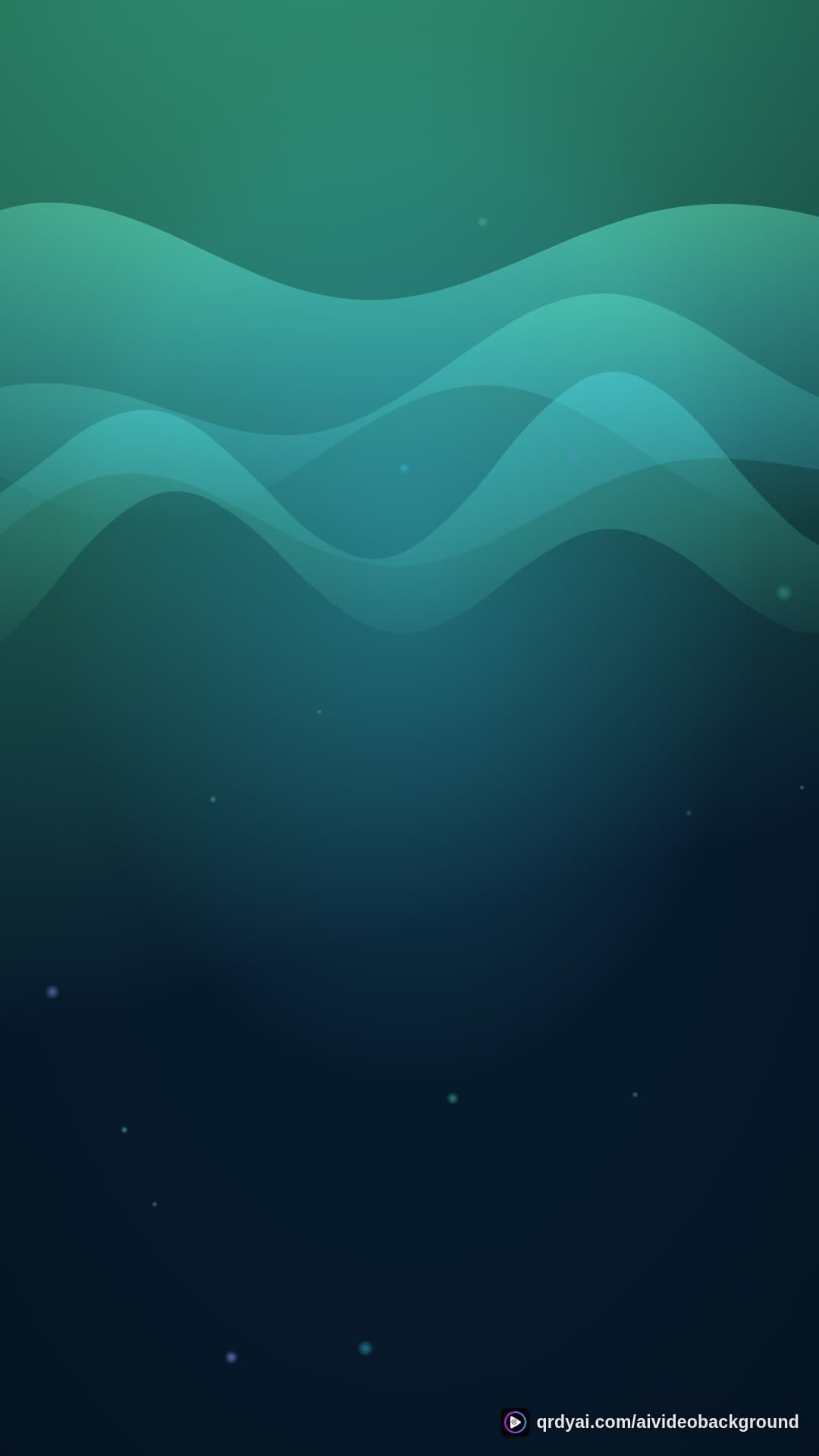 aurora breath portrait loop video background preview