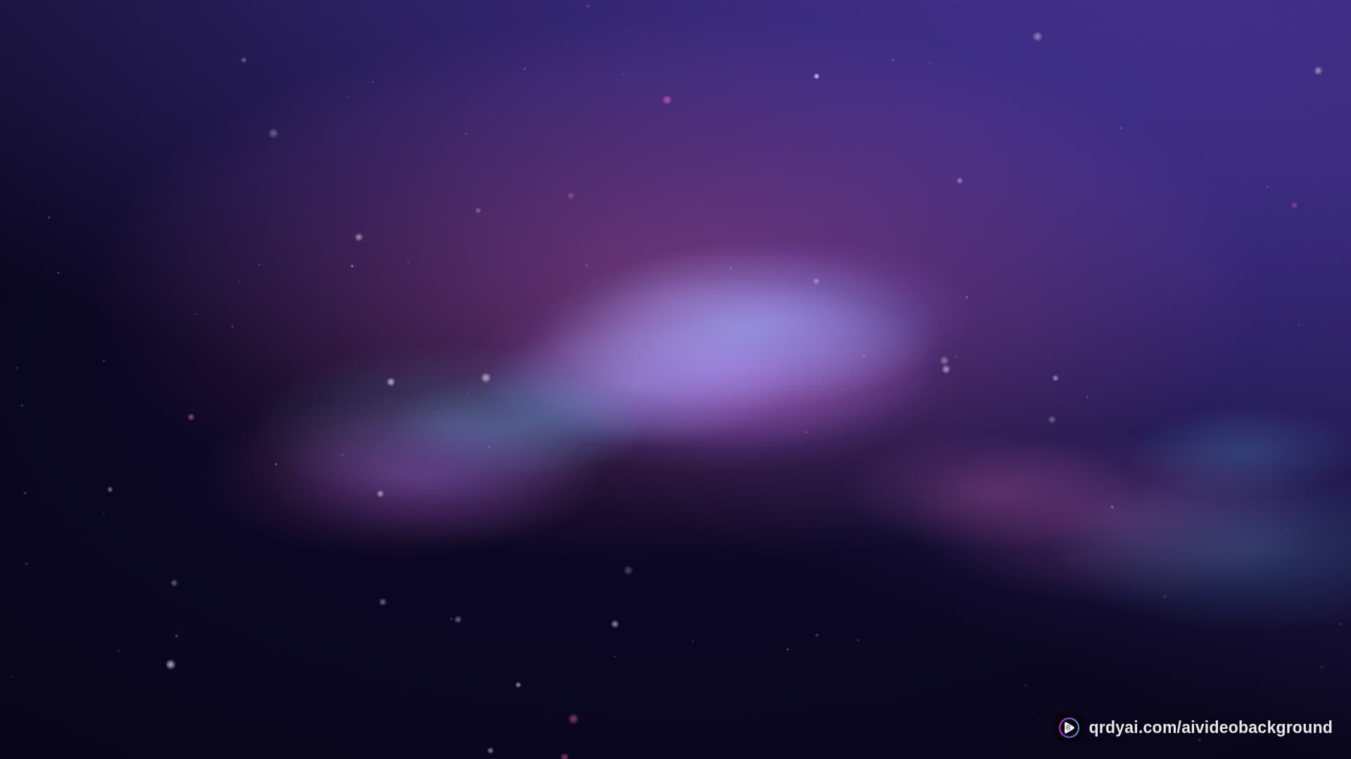 cosmos drift landscape loop video background preview