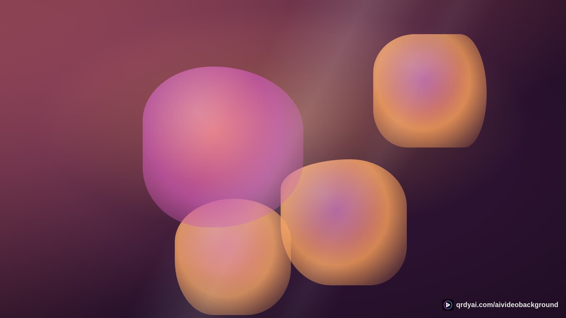 liquid melt landscape loop video background preview
