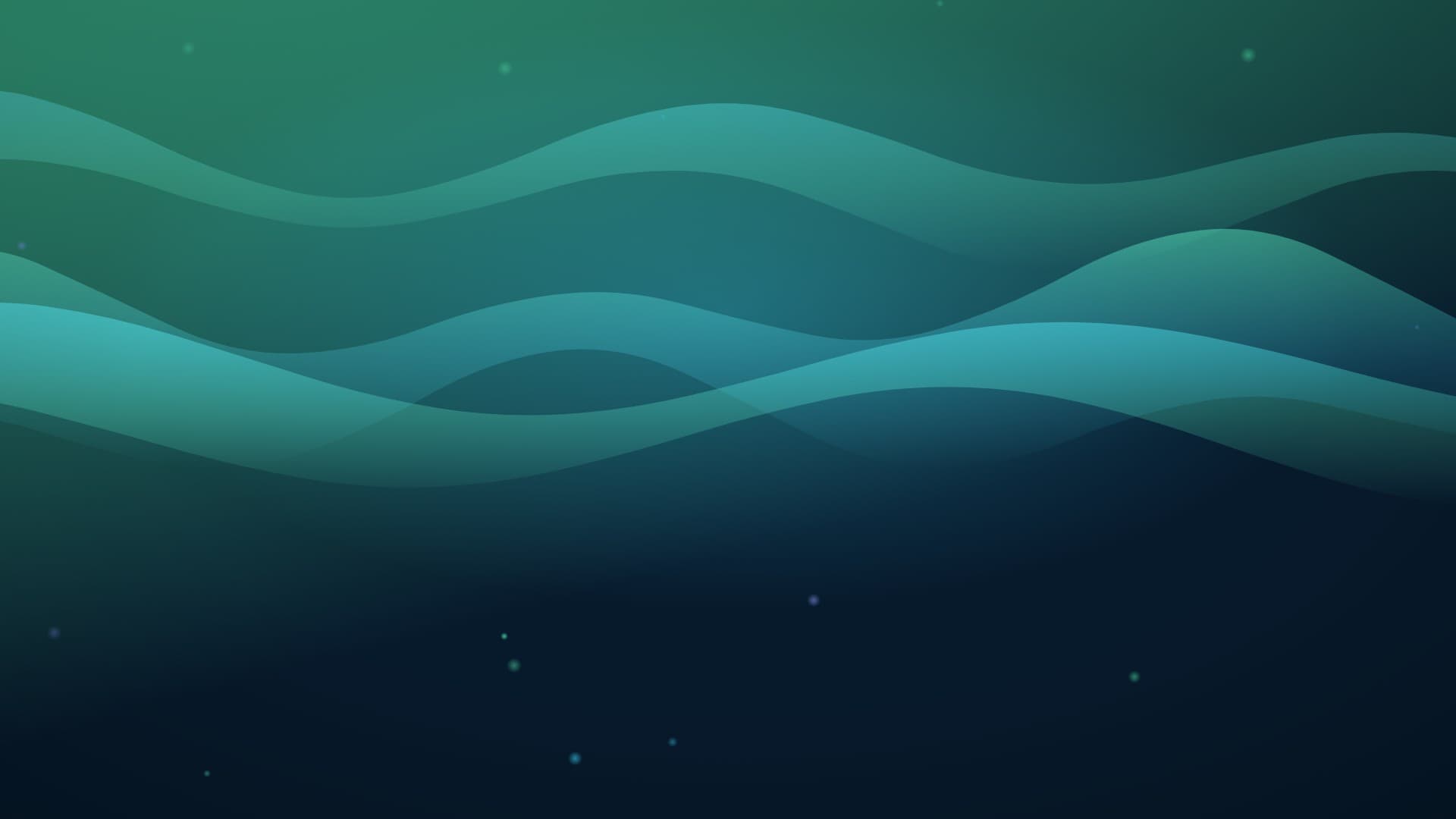 aurora breath landscape loop video background preview