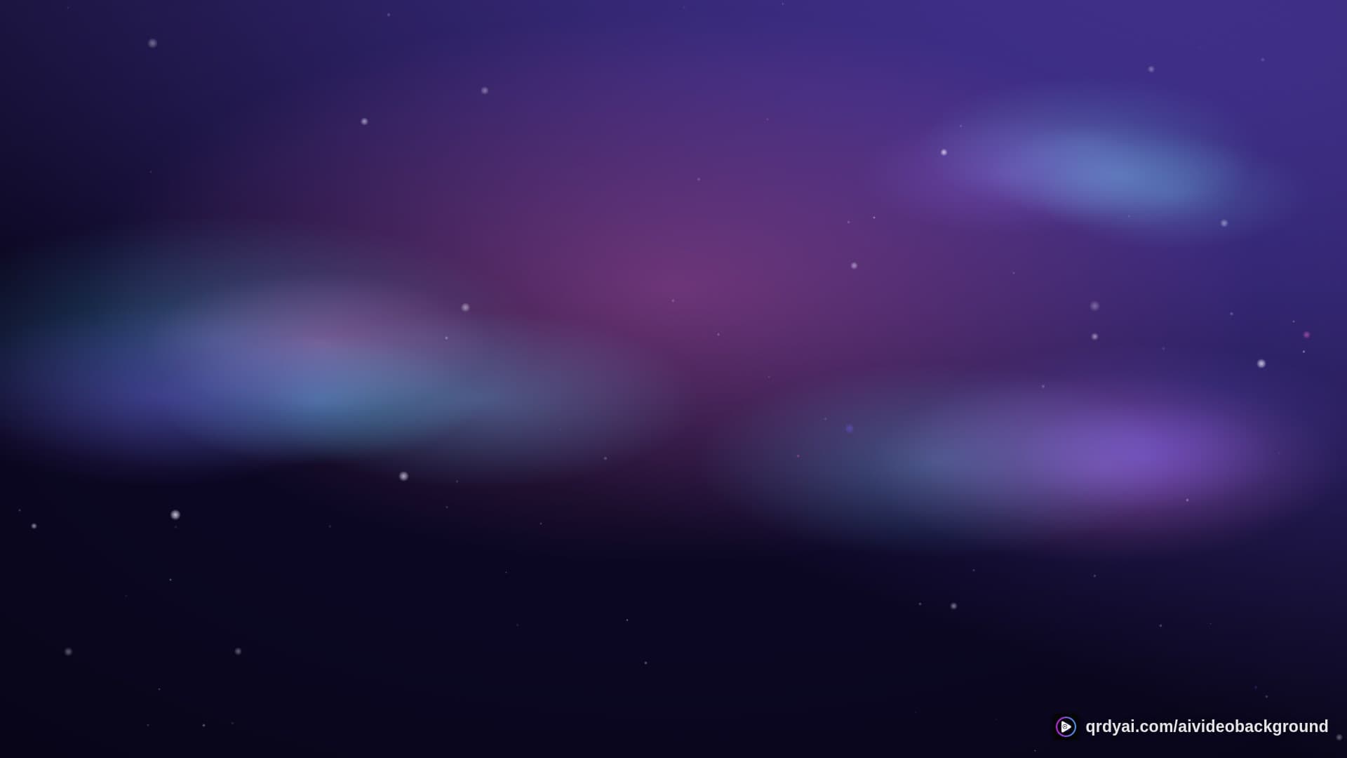 cosmos drift landscape loop video background preview