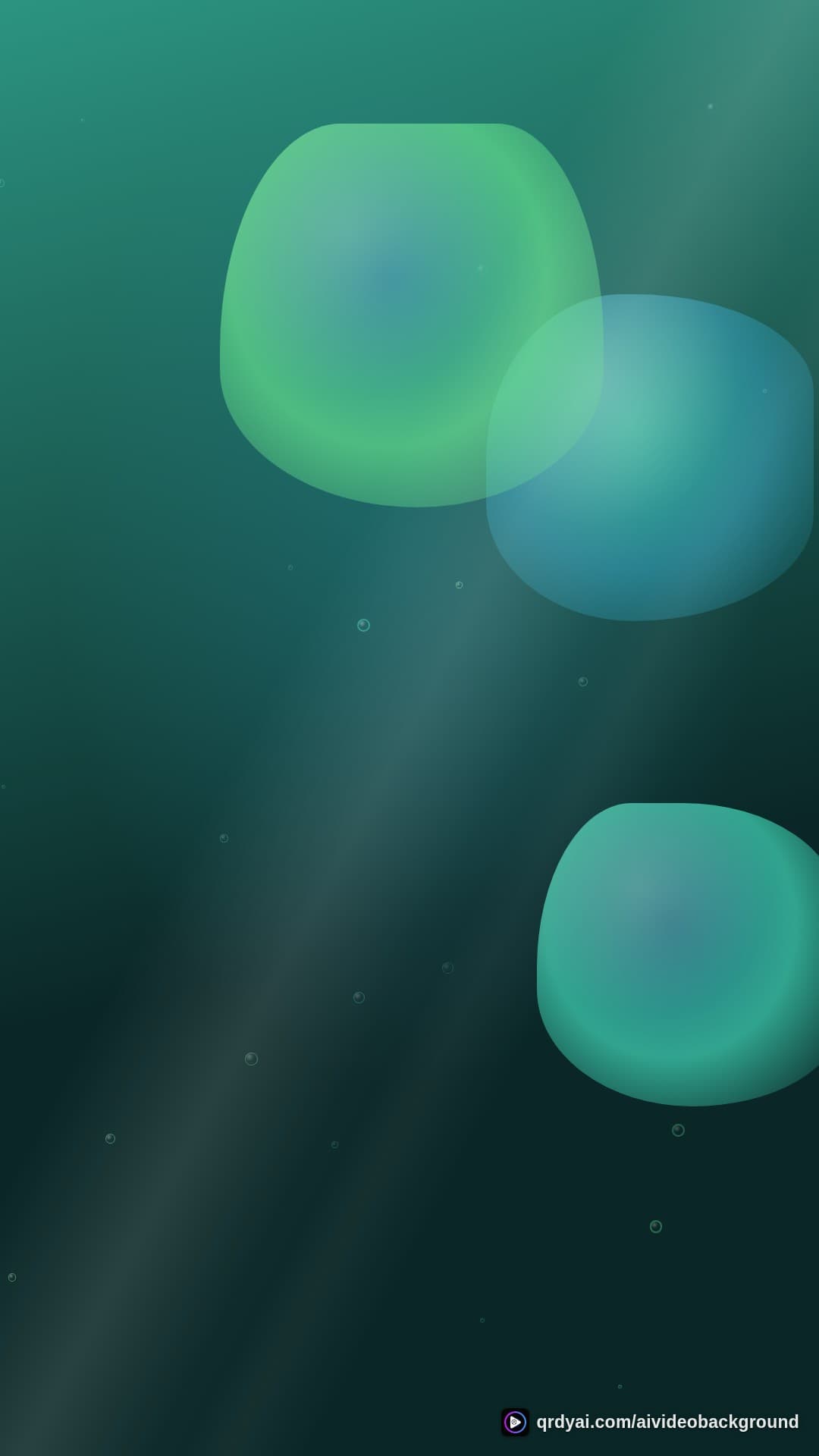 liquid bubble float portrait loop video background preview