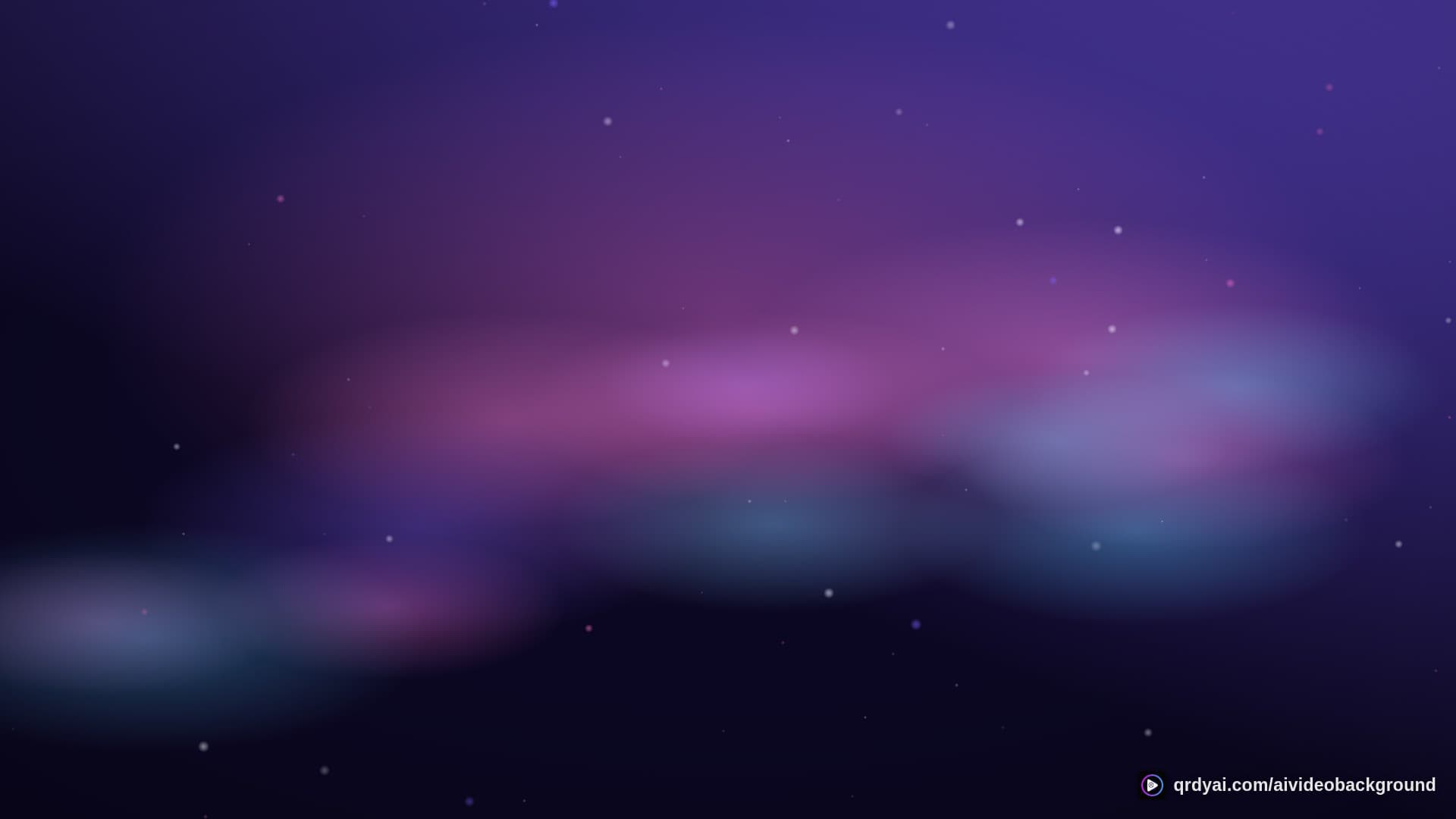 cosmos drift landscape loop video background preview