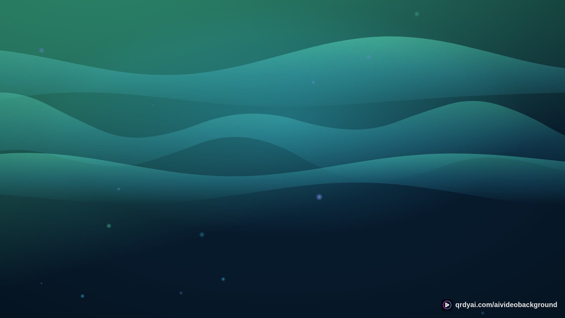 aurora breath landscape loop video background preview