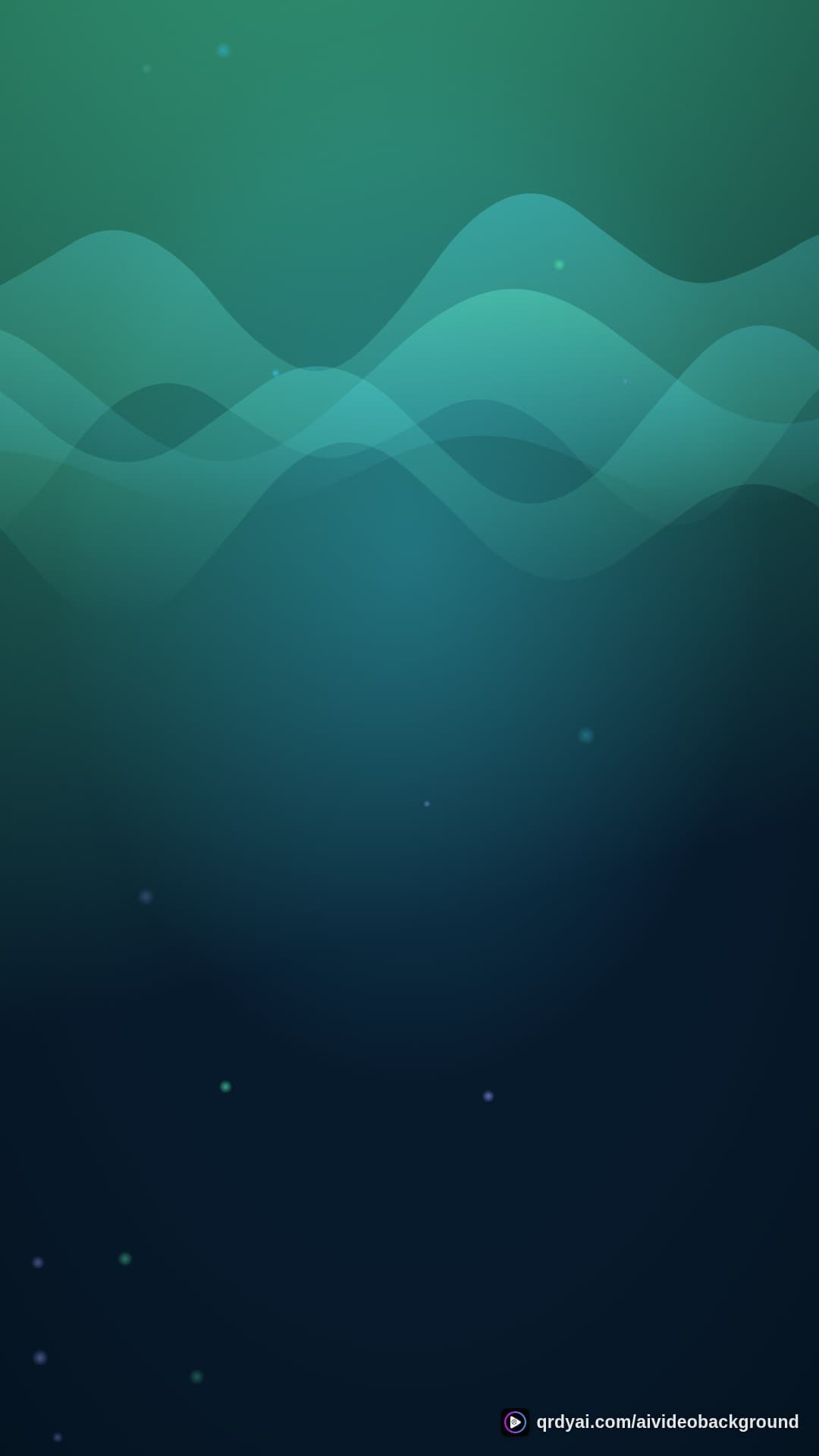 aurora breath portrait loop video background preview