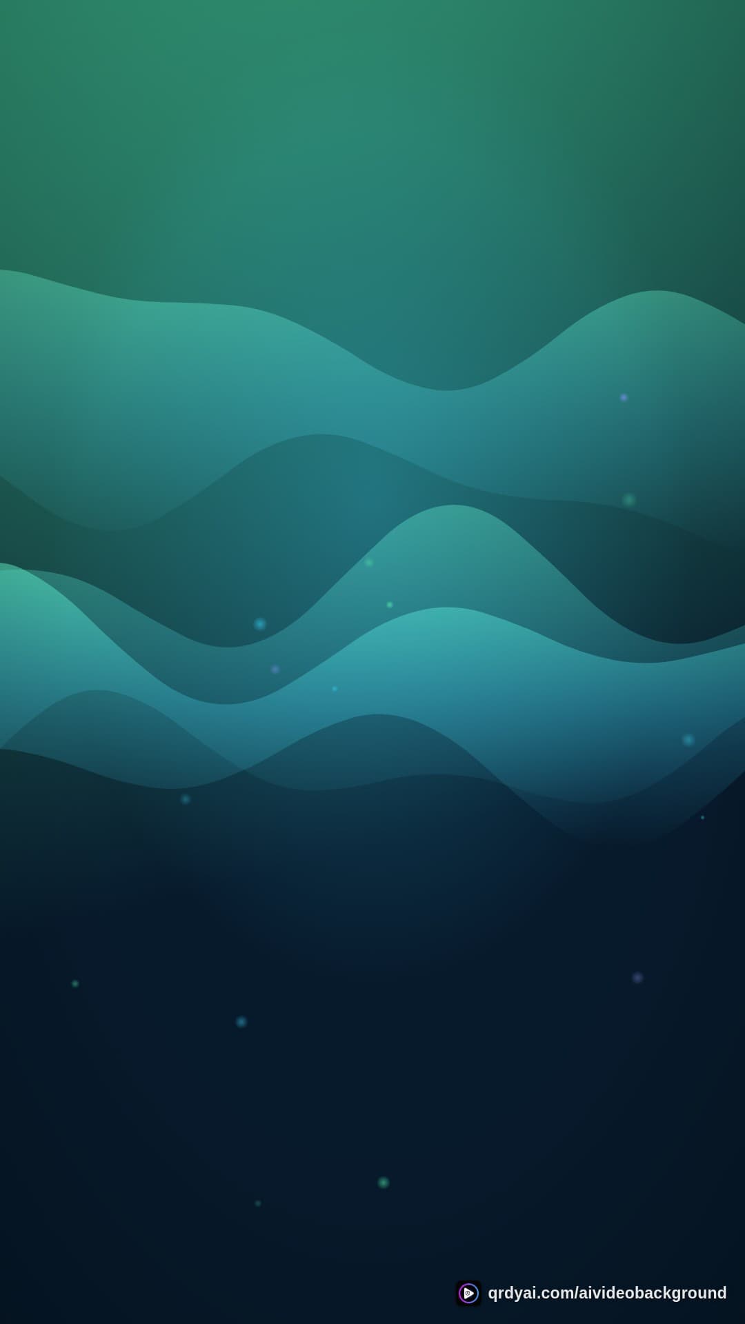 aurora breath portrait loop video background preview