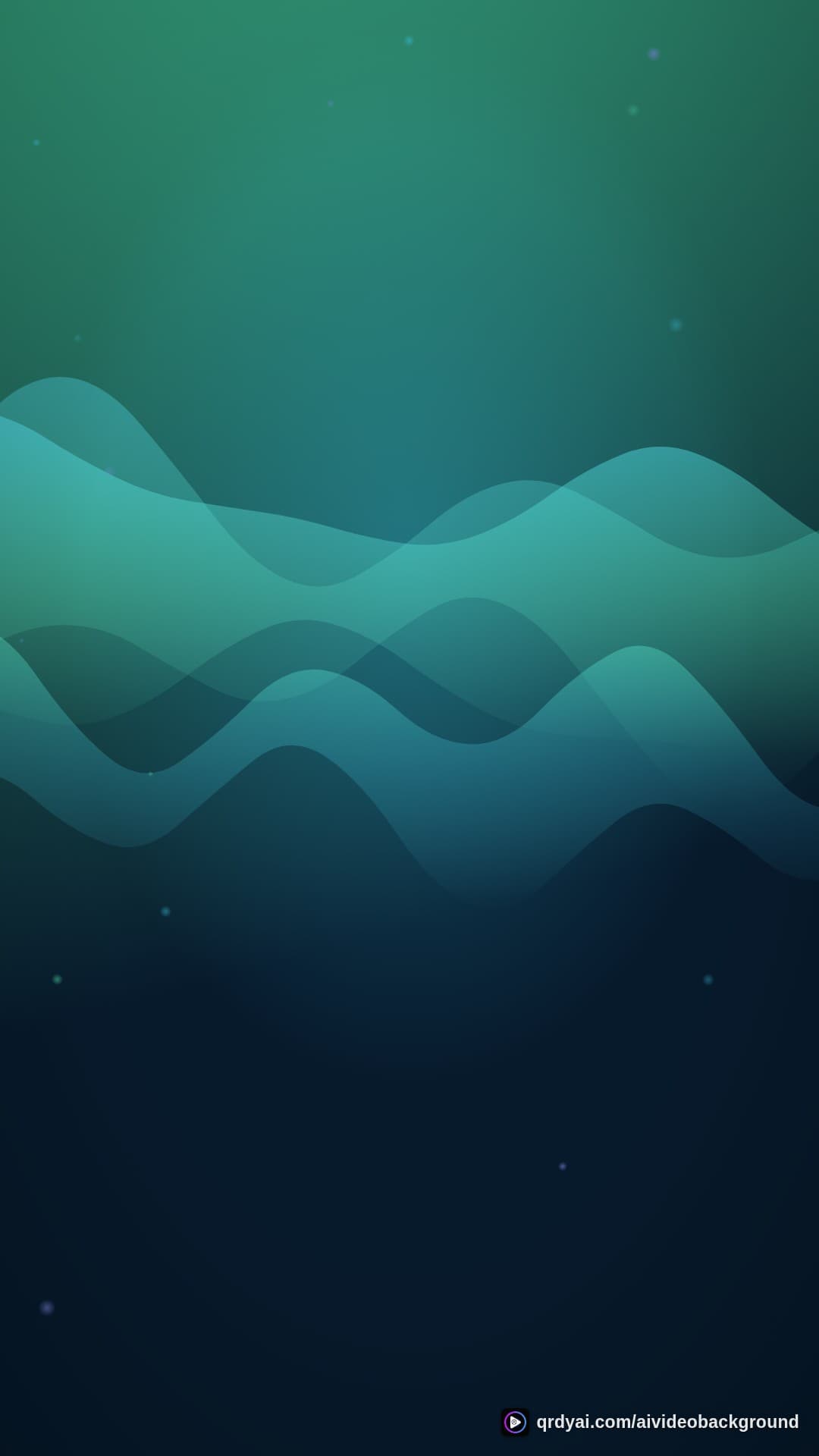 aurora breath portrait loop video background preview