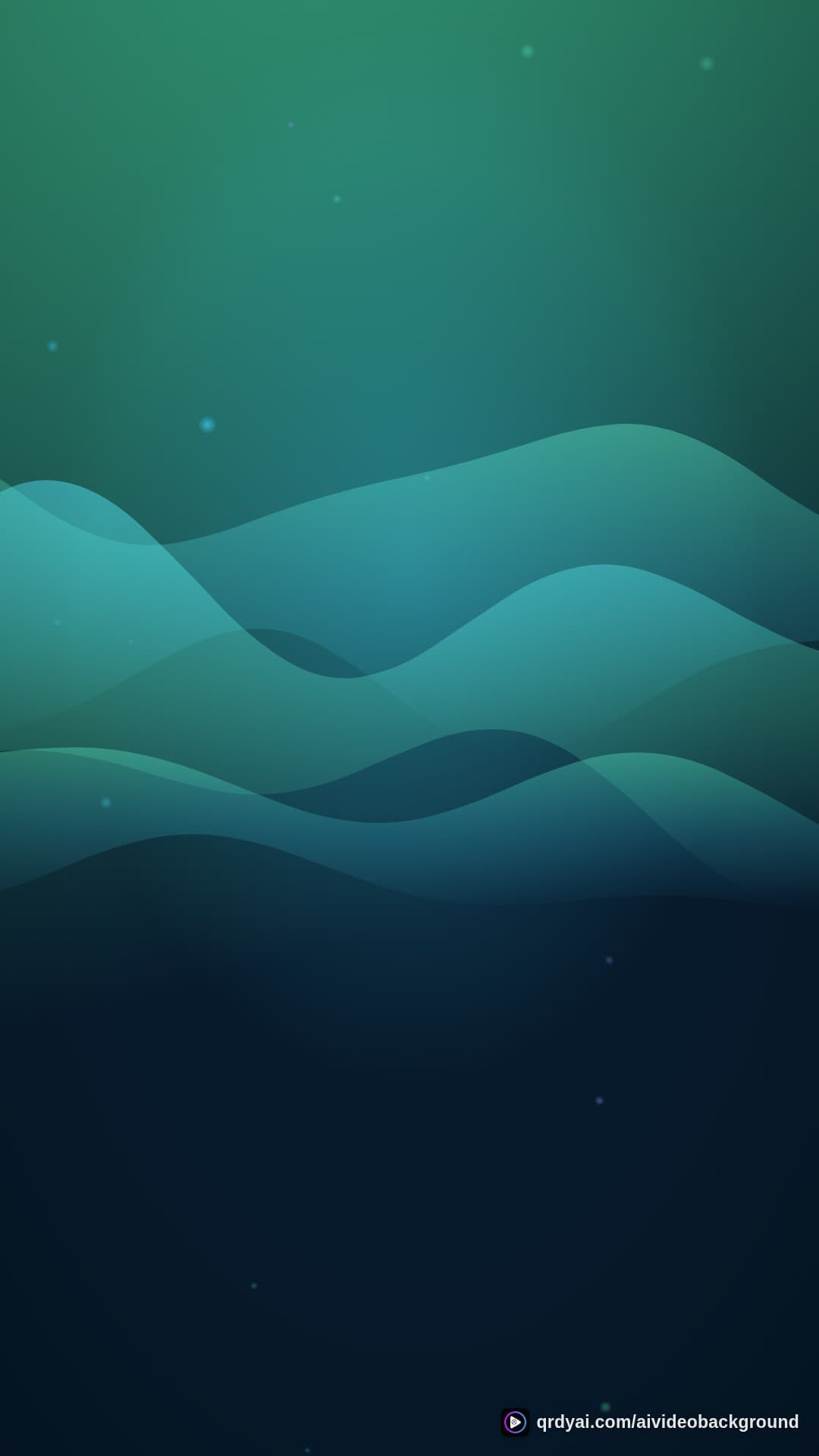 aurora breath portrait loop video background preview