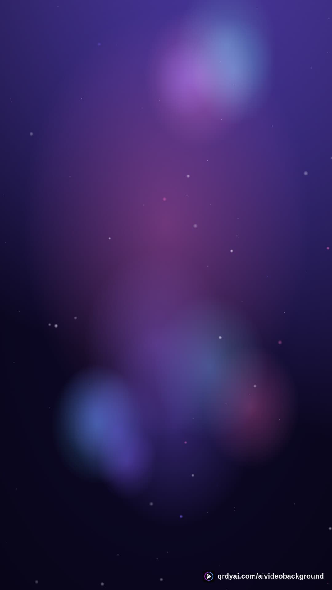 cosmos drift portrait loop video background preview