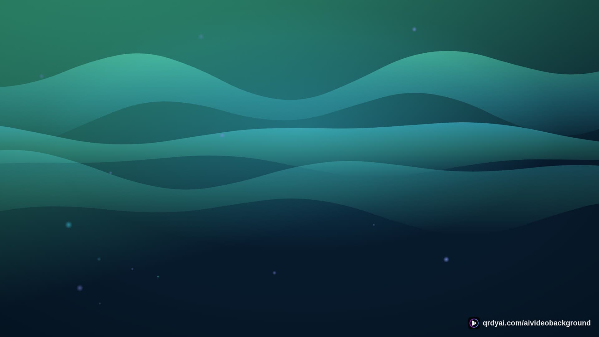aurora breath landscape loop video background preview