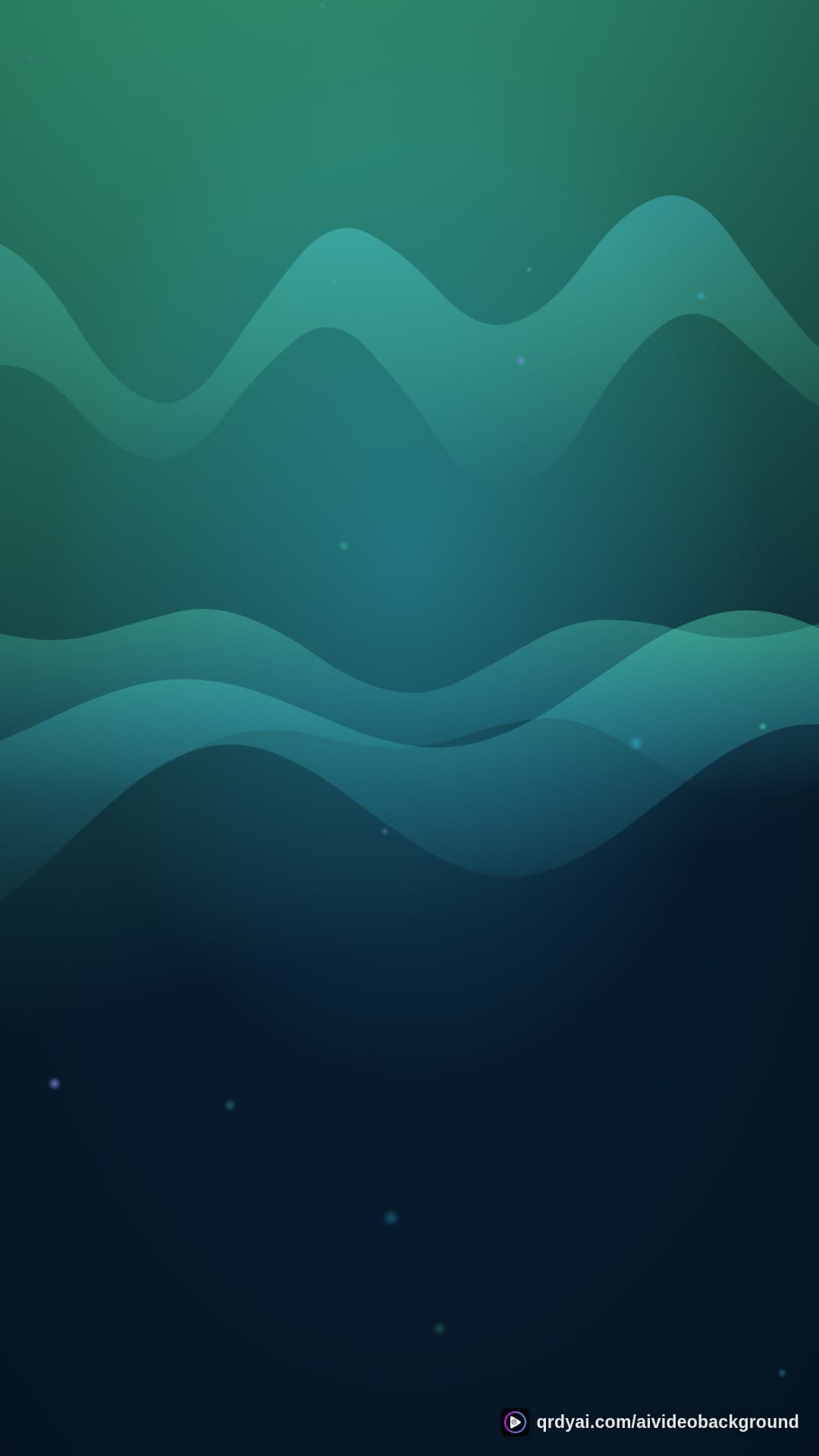 aurora breath portrait loop video background preview
