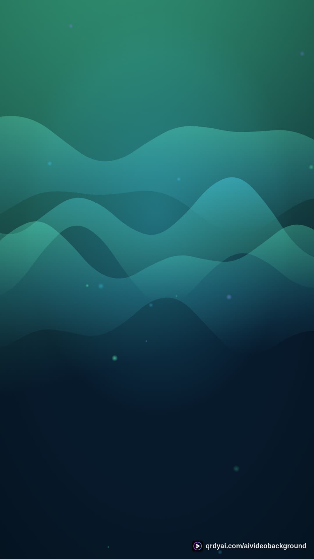 aurora breath portrait loop video background preview
