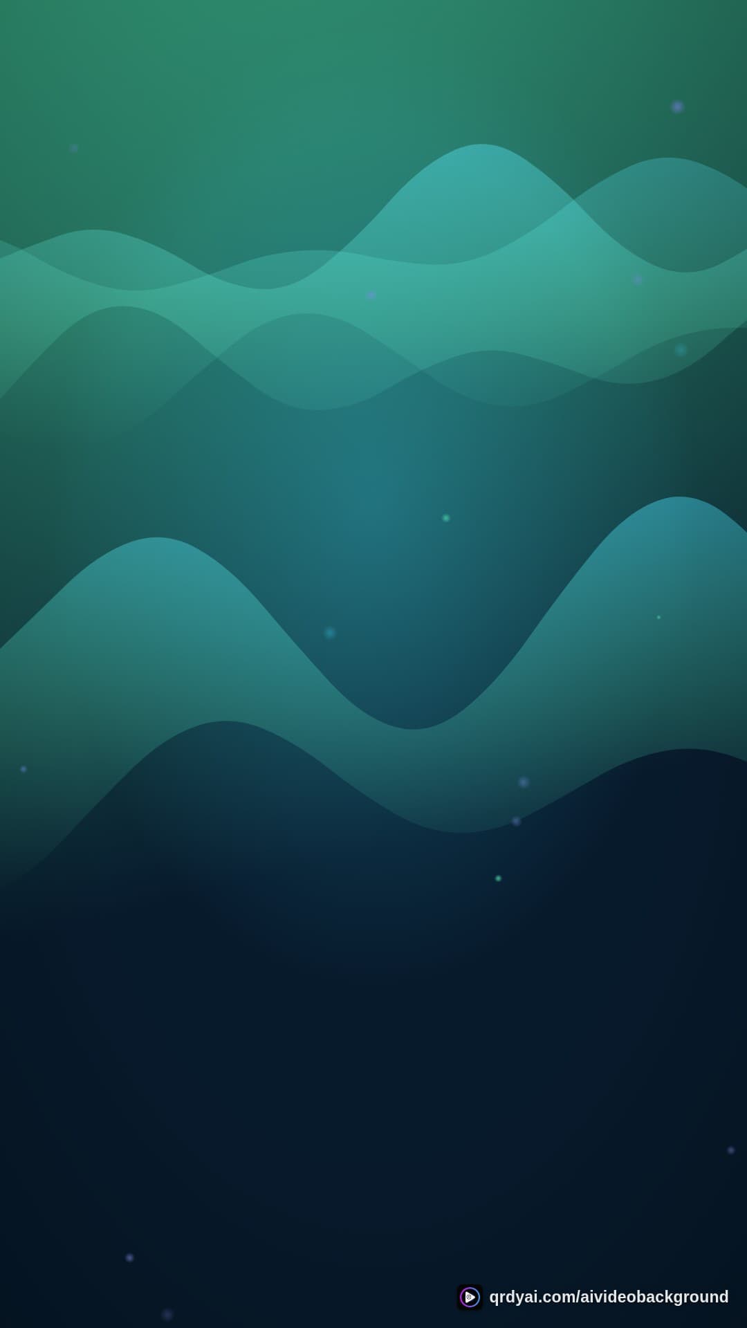 aurora breath portrait loop video background preview