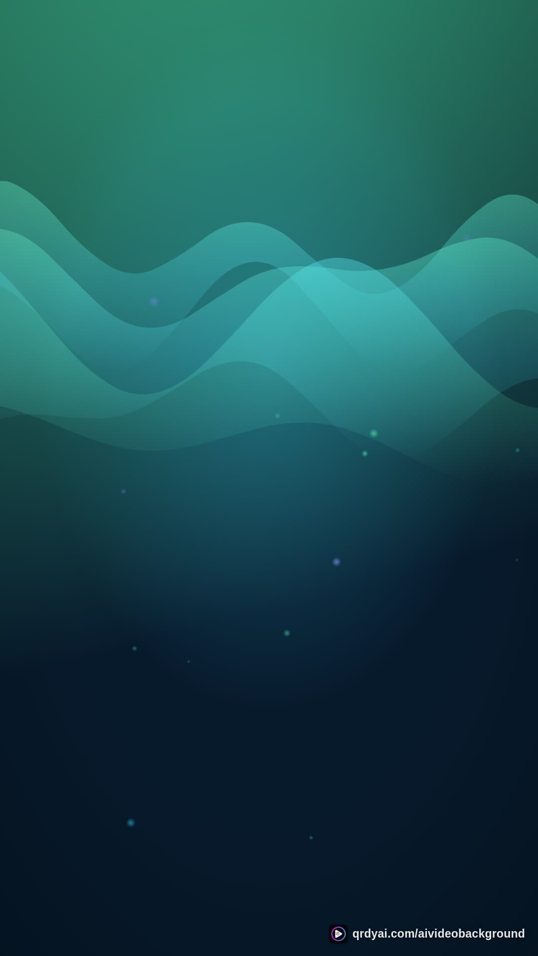 aurora breath portrait loop video background preview