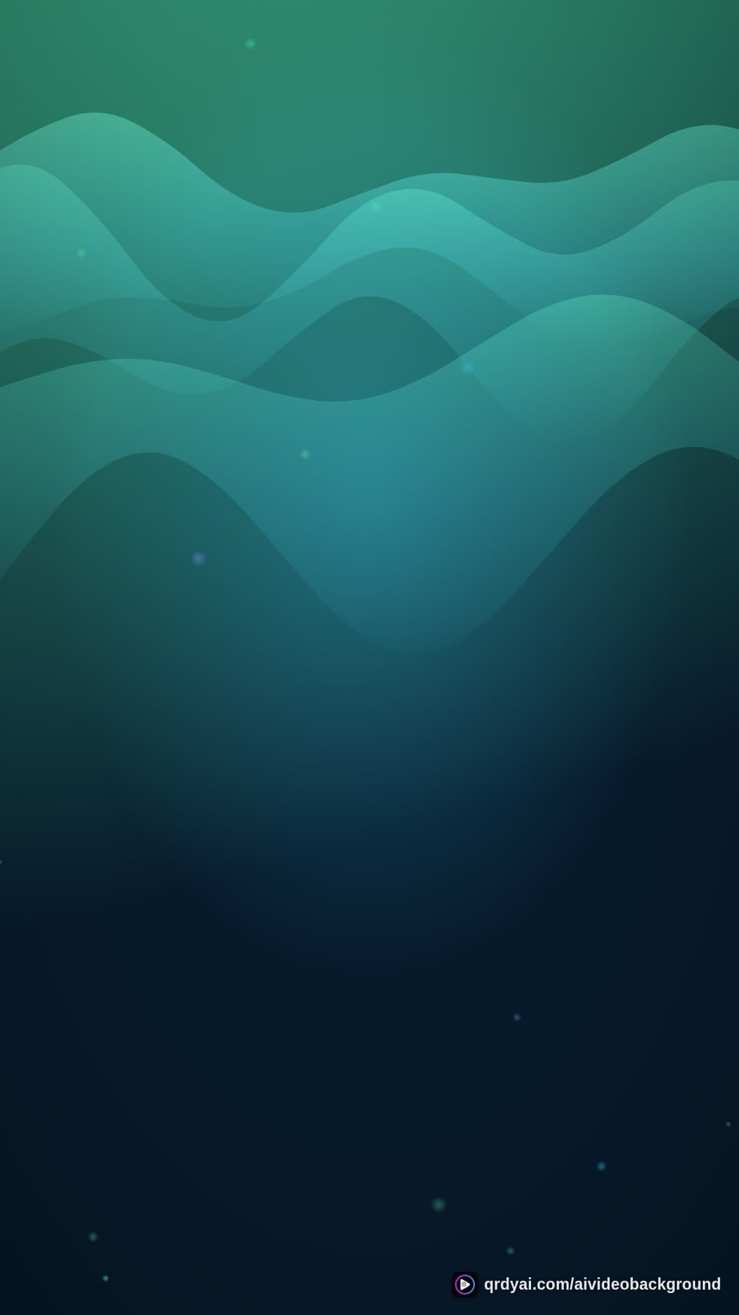 aurora breath portrait loop video background preview