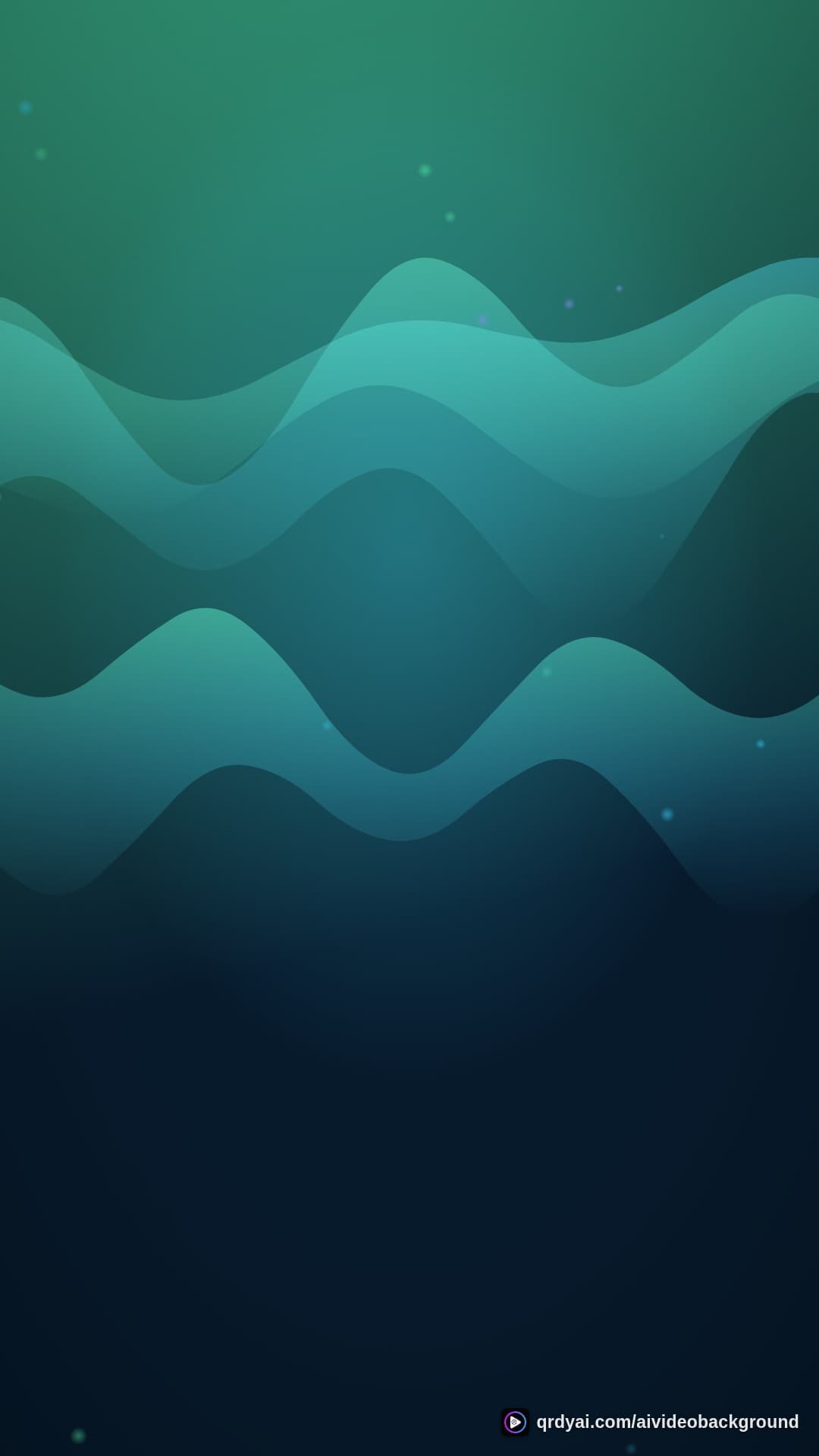 aurora breath portrait loop video background preview