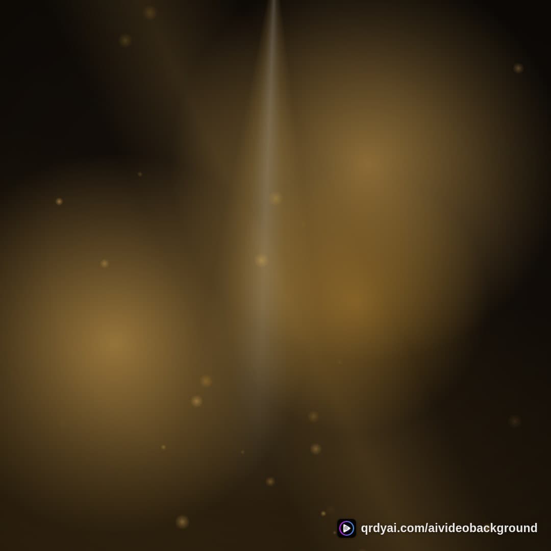 luxe gold square loop video background preview