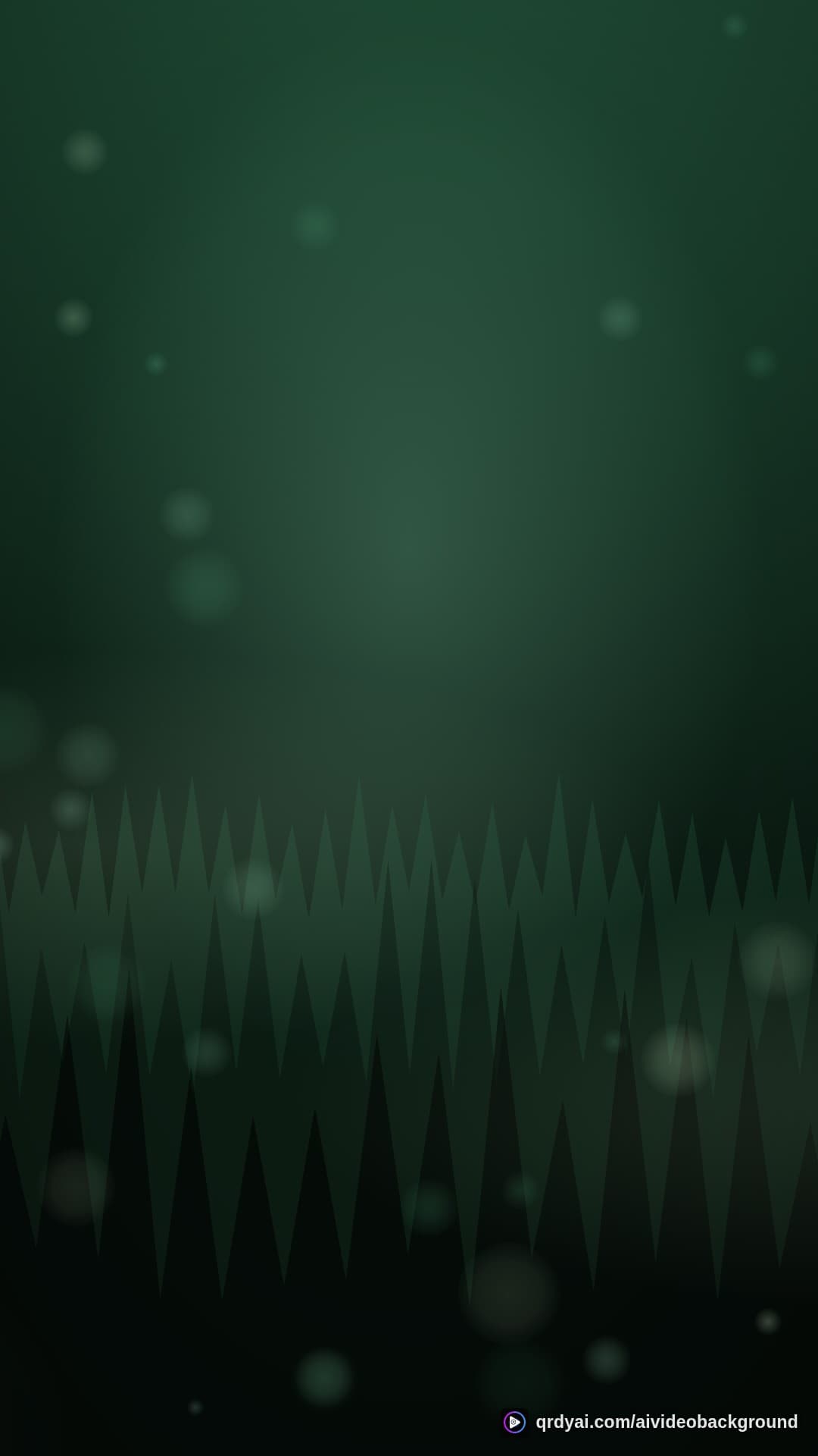 forest fireflies portrait loop video background preview