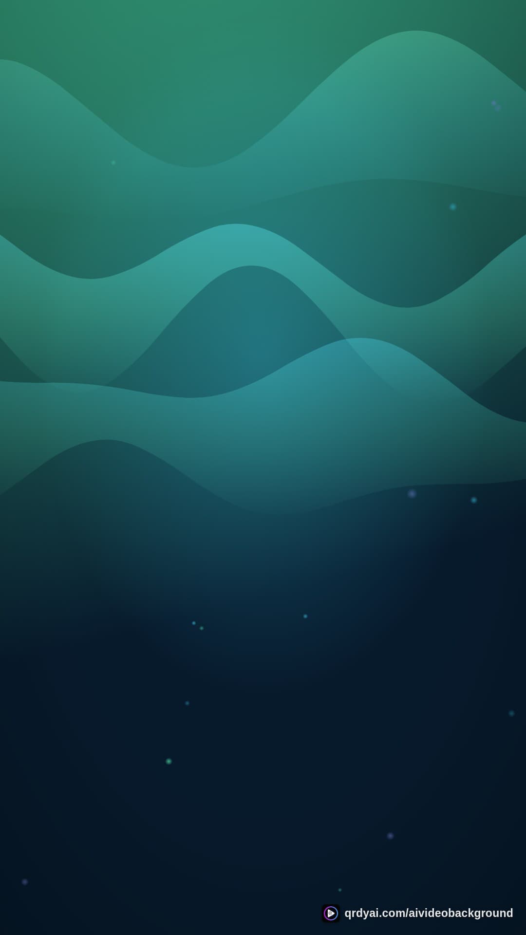 aurora breath portrait loop video background preview