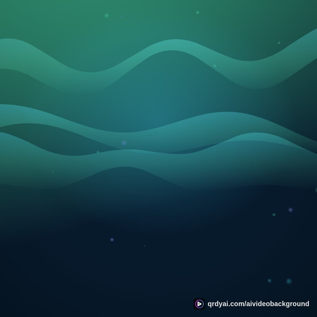 aurora breath square loop video background preview