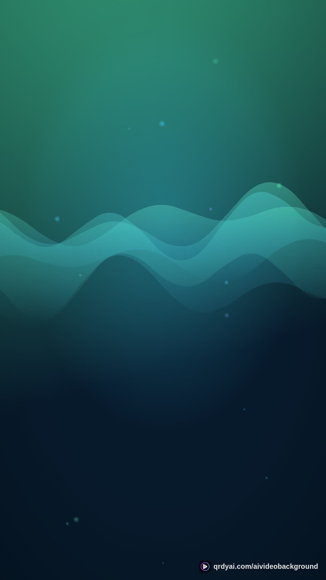 aurora breath portrait loop video background preview