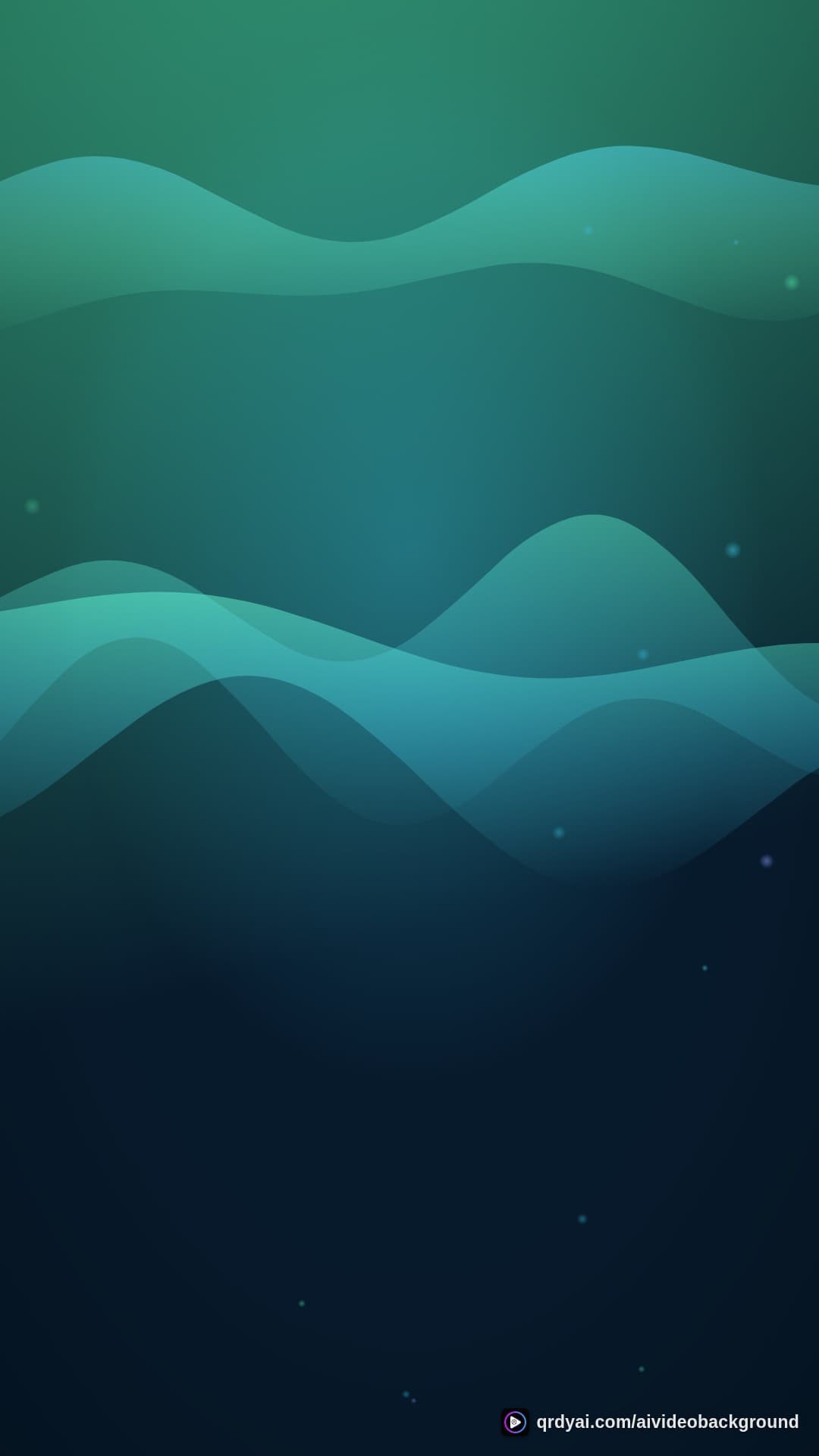 aurora breath portrait loop video background preview