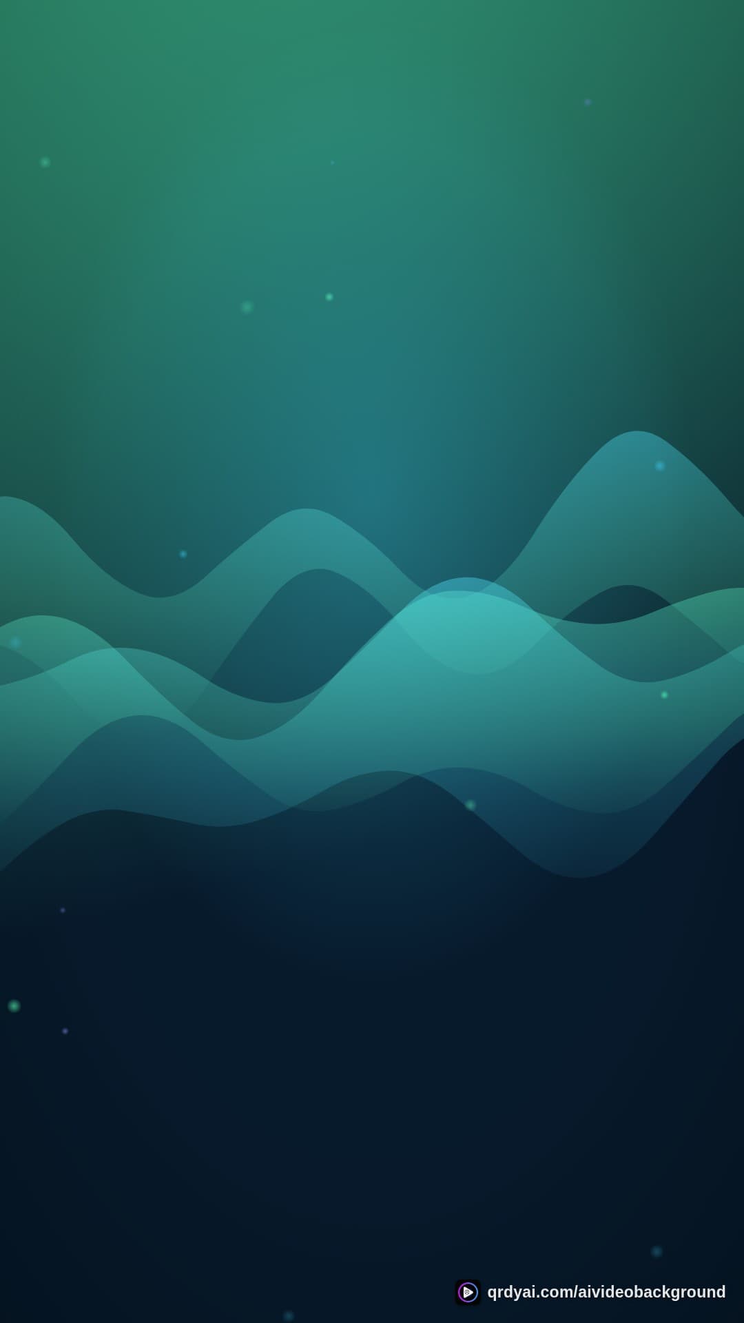 aurora breath portrait loop video background preview