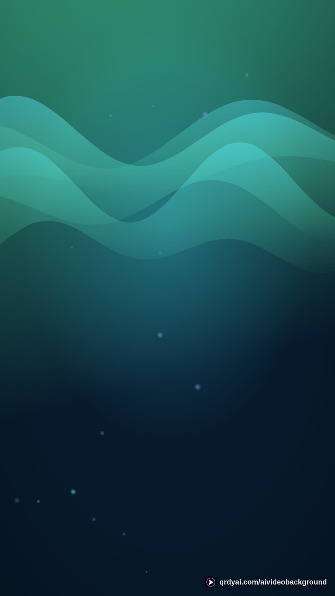 aurora breath portrait loop video background preview