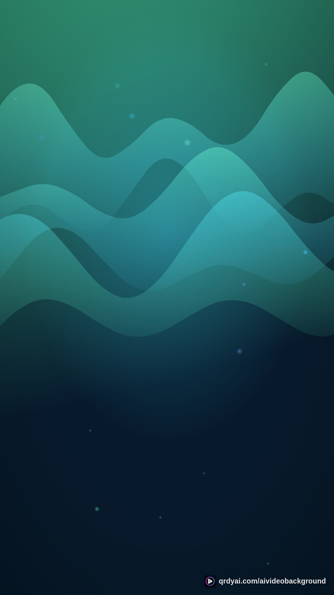 aurora breath portrait loop video background preview