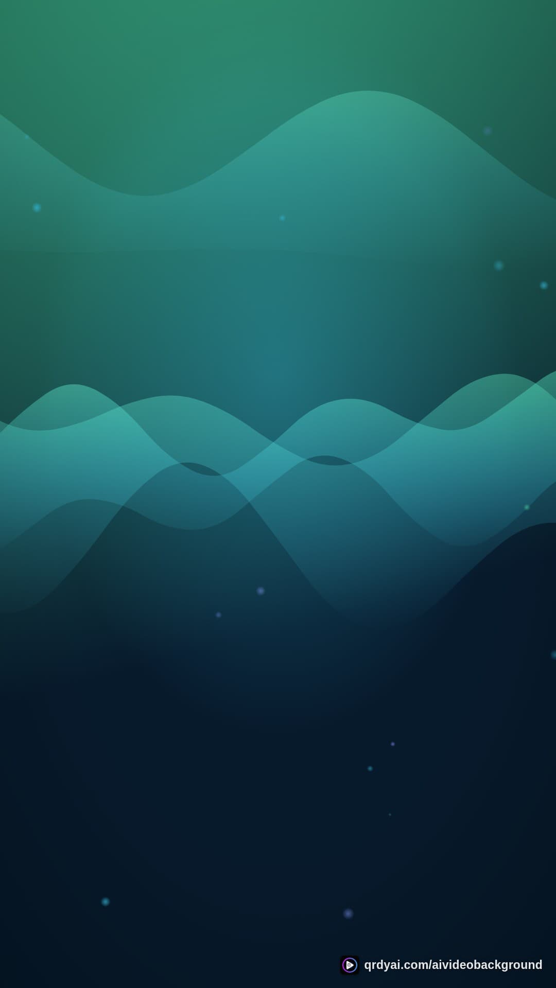 aurora breath portrait loop video background preview