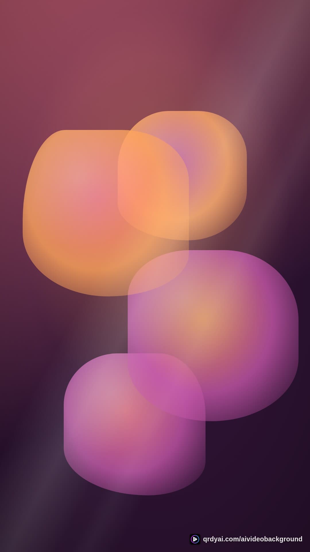 liquid melt portrait loop video background preview