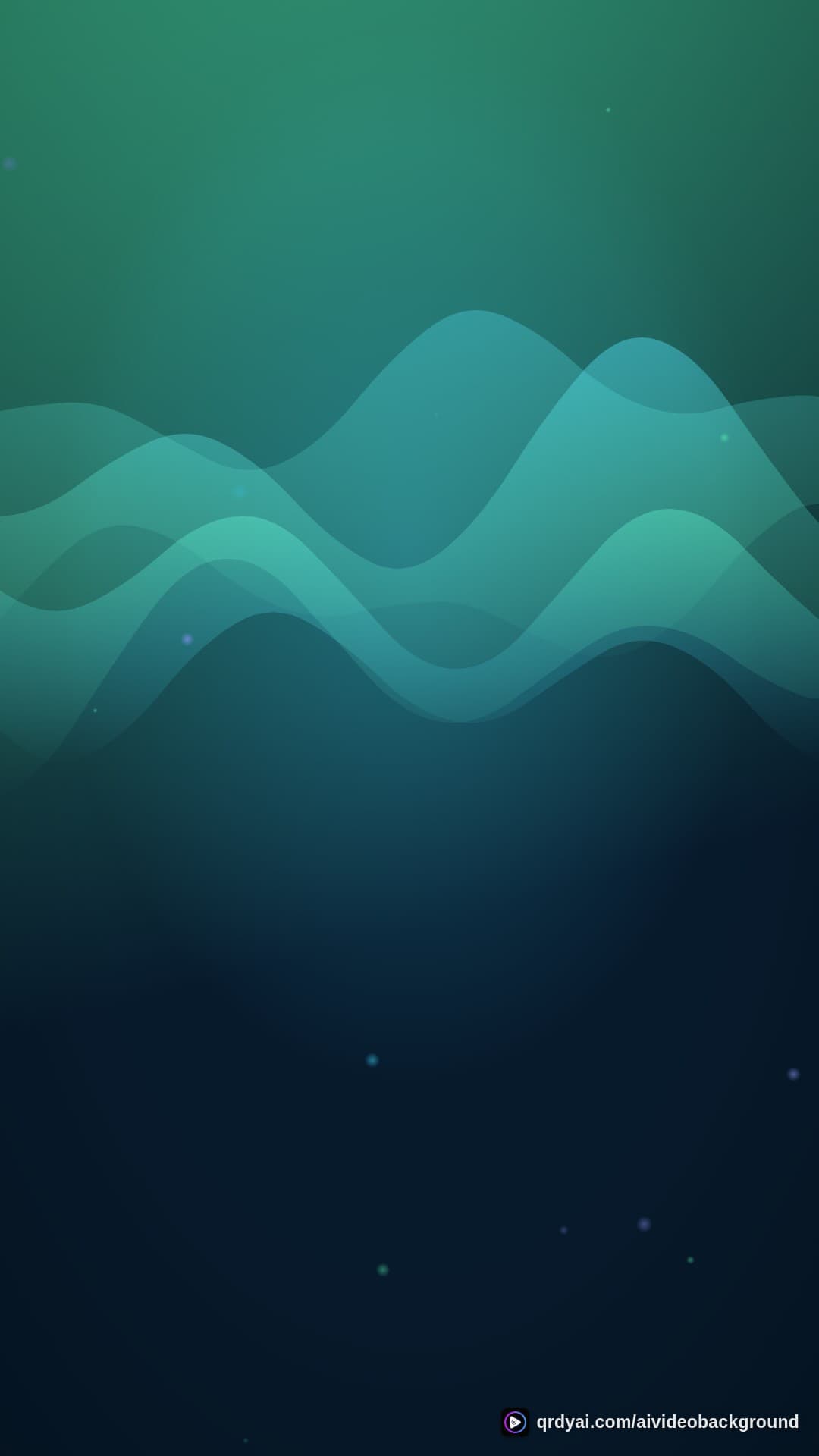 aurora breath portrait loop video background preview